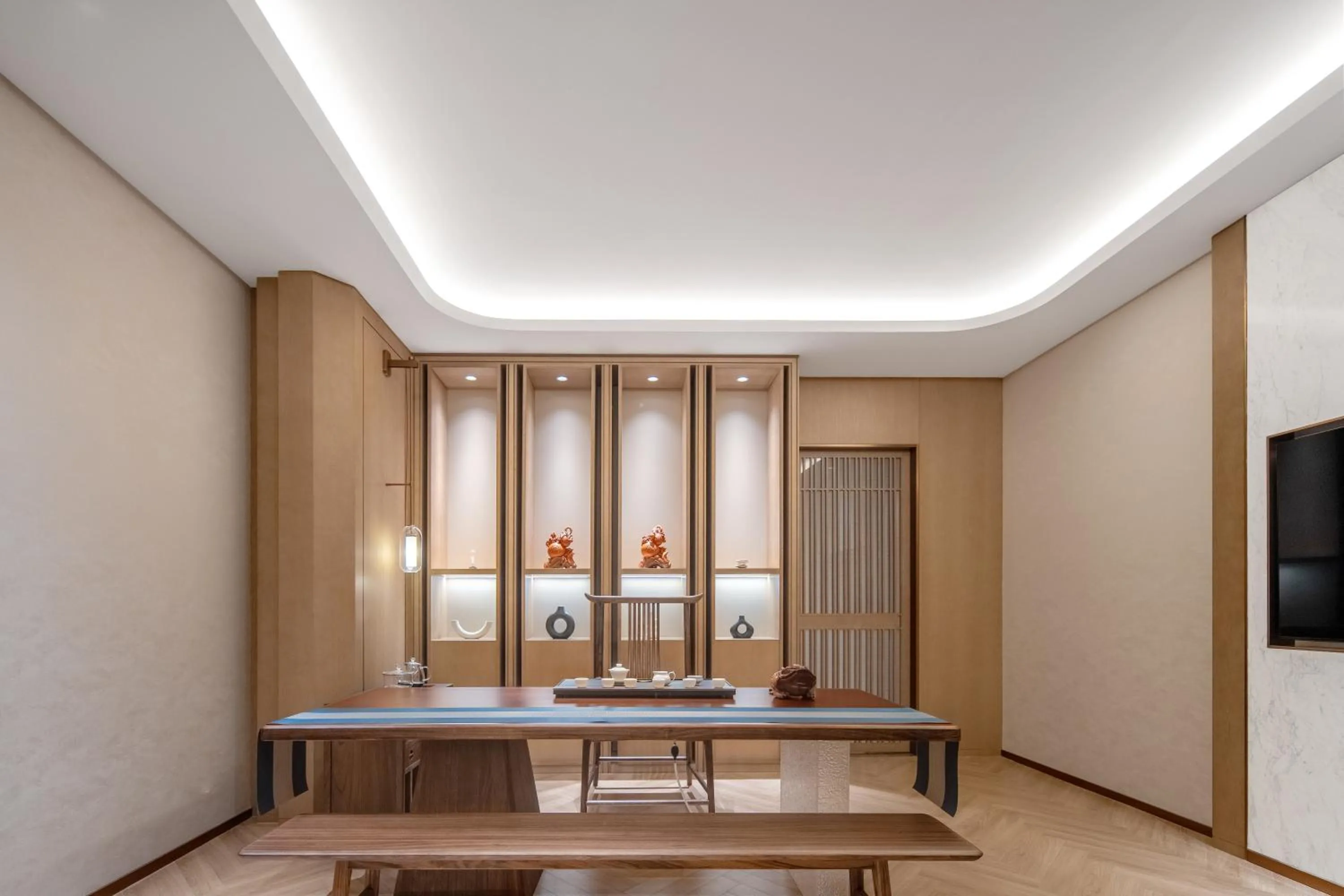 Living room in Wyndham Garden Shanghai Songjiang