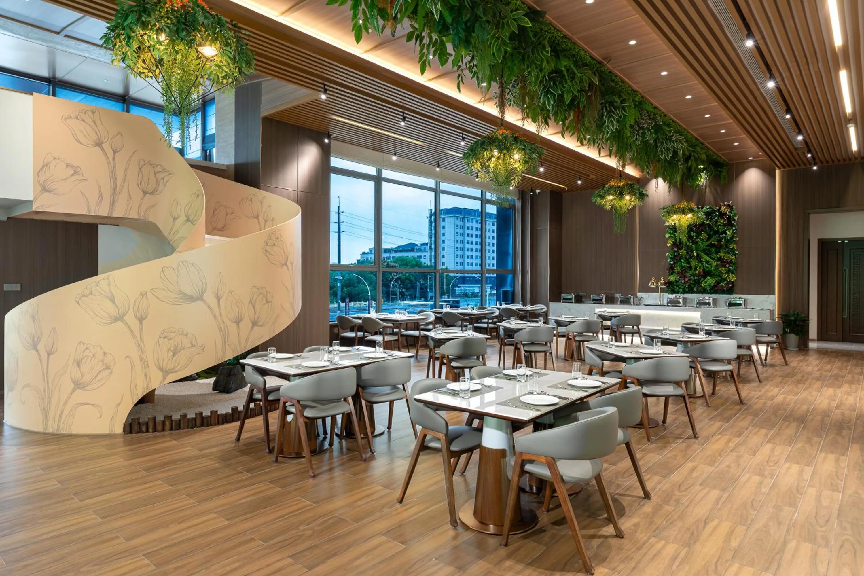 Restaurant/places to eat in Wyndham Garden Shanghai Songjiang