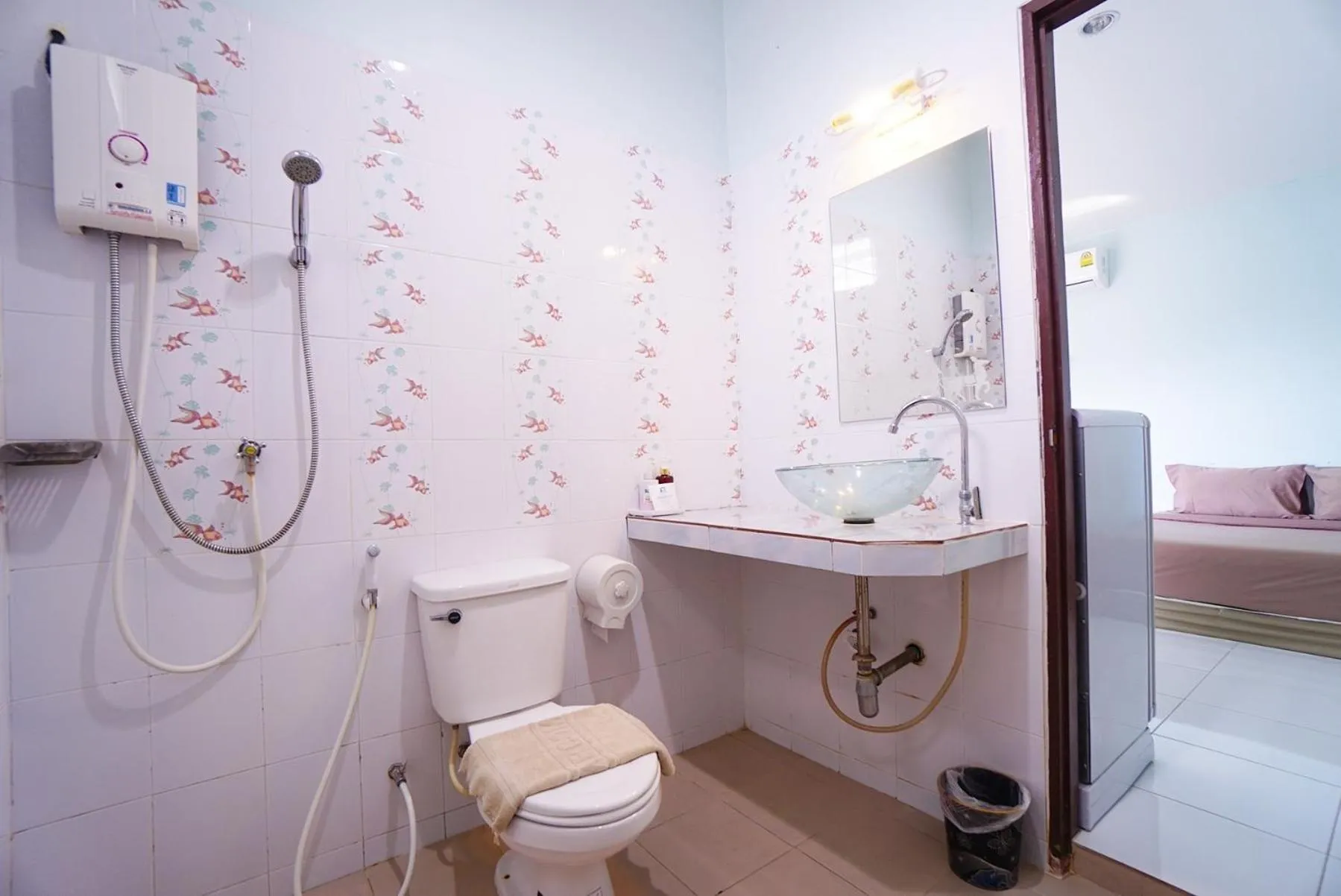 Toilet in Star Hill River Kwai Resort