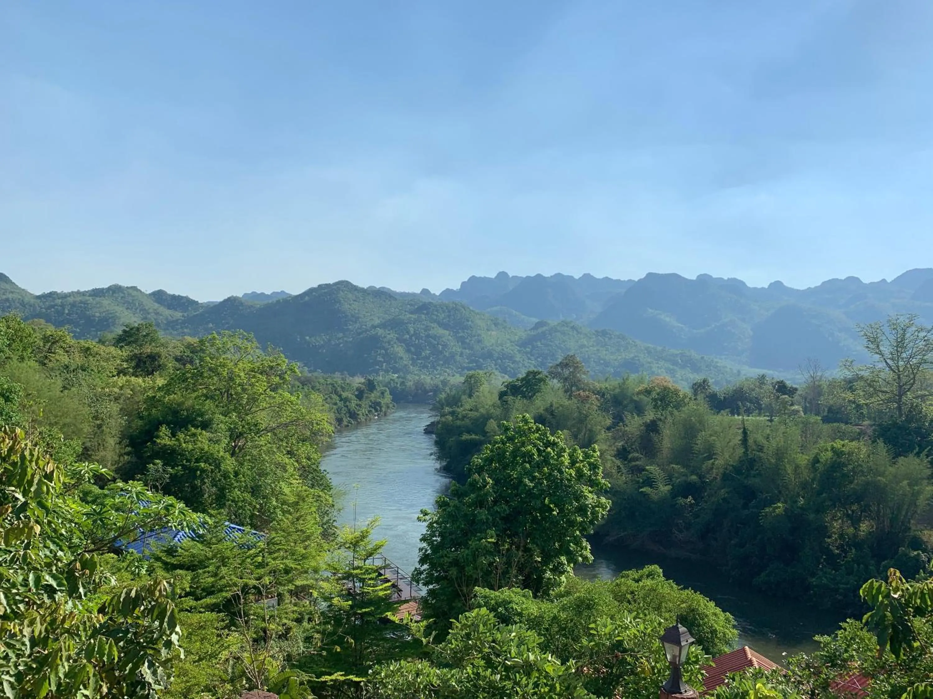 Natural landscape in Star Hill River Kwai Resort