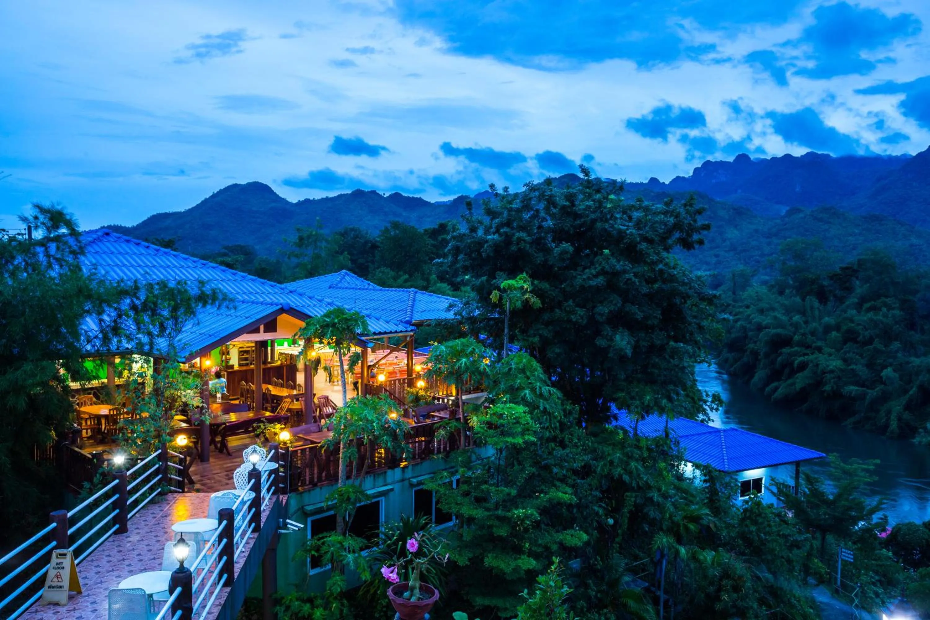 Bird's eye view in Star Hill River Kwai Resort