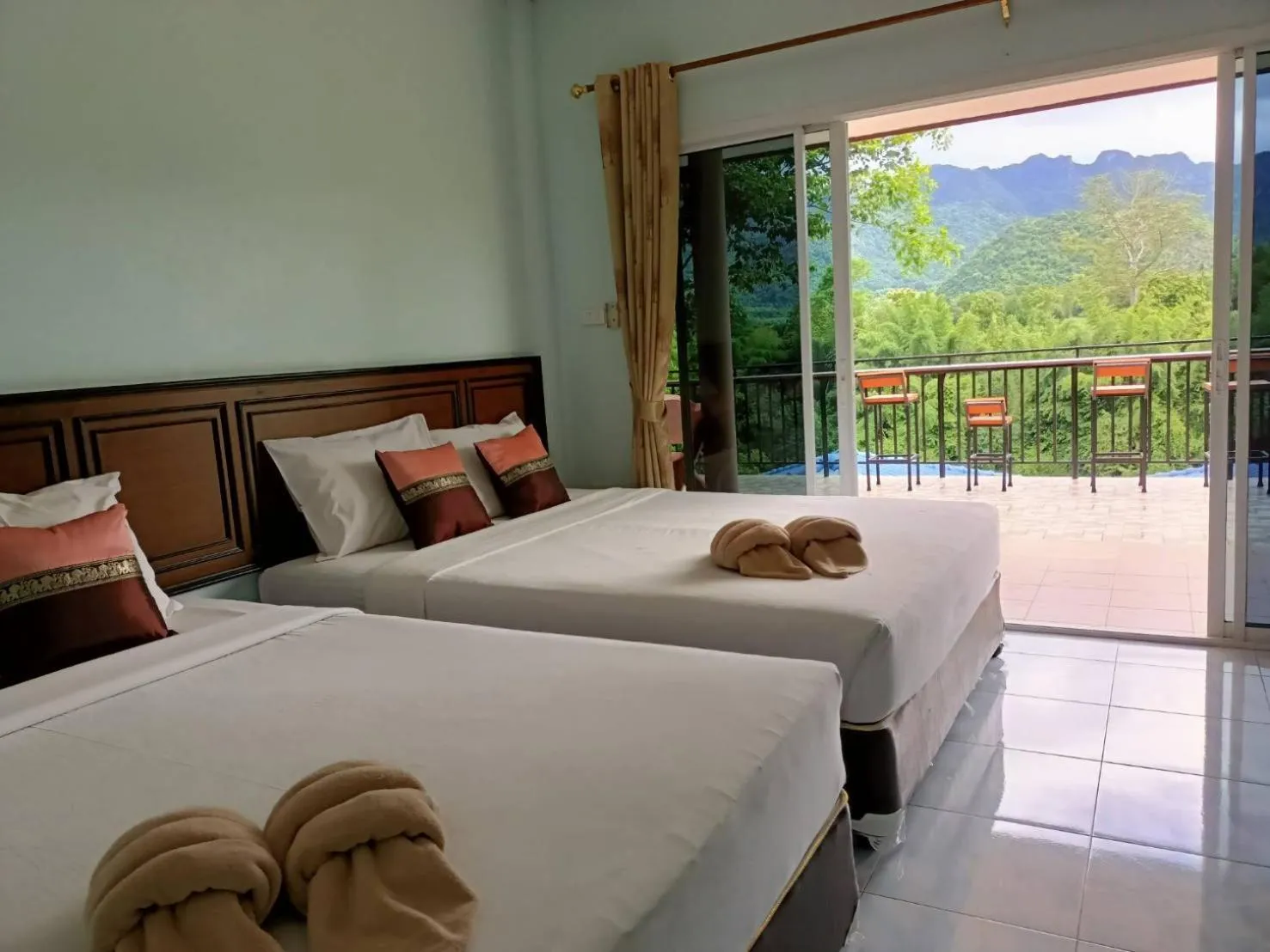 Bedroom, Bed in Star Hill River Kwai Resort