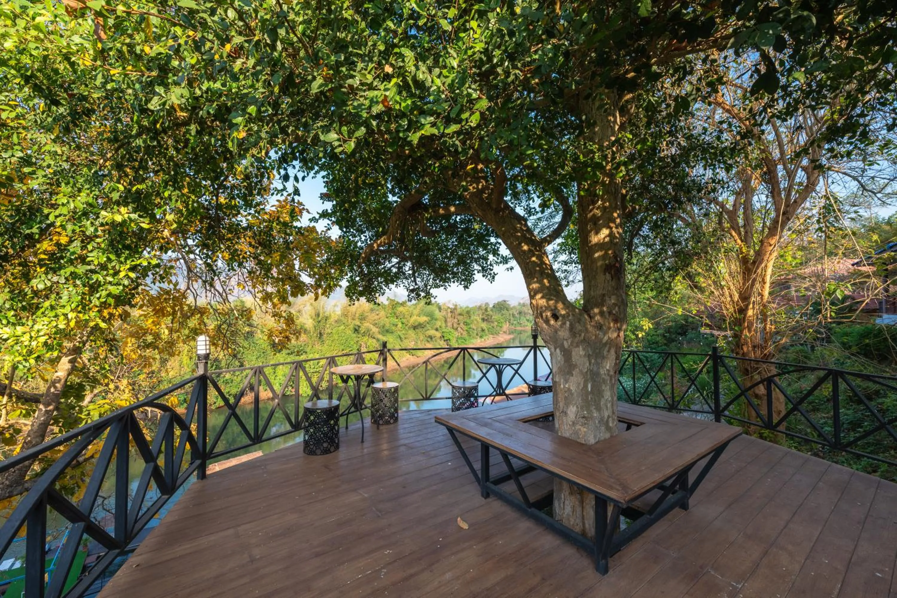 Patio in Star Hill River Kwai Resort
