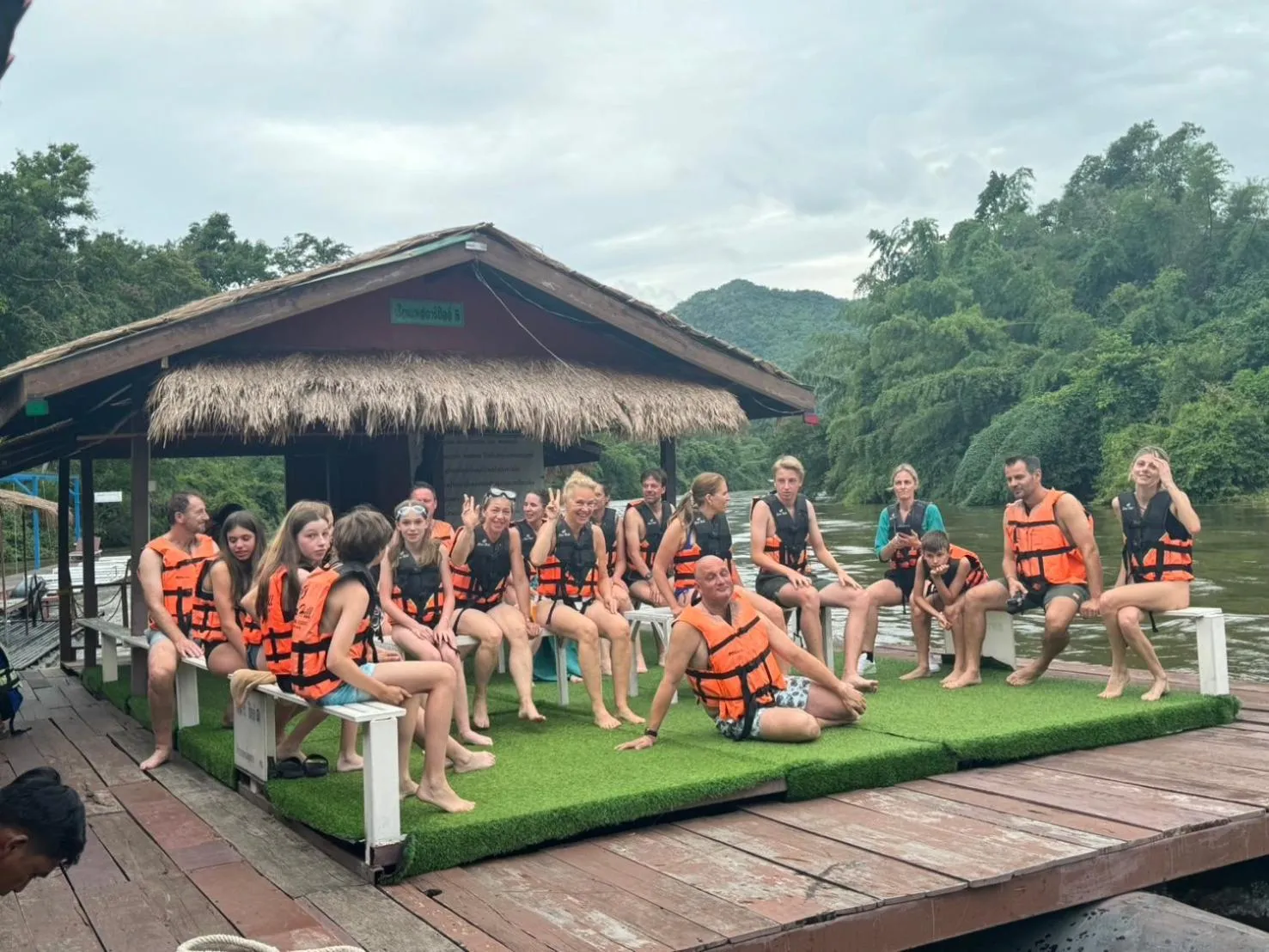 Natural landscape in Star Hill River Kwai Resort