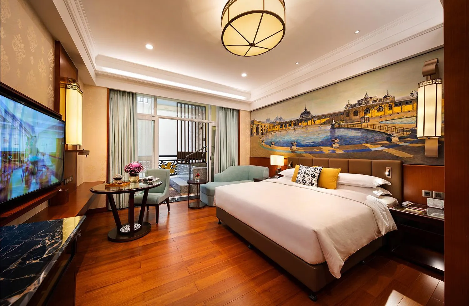 Photo of the whole room in Good View Hotel Tangxia - 15 mins drive from Dongguan South Railway Station