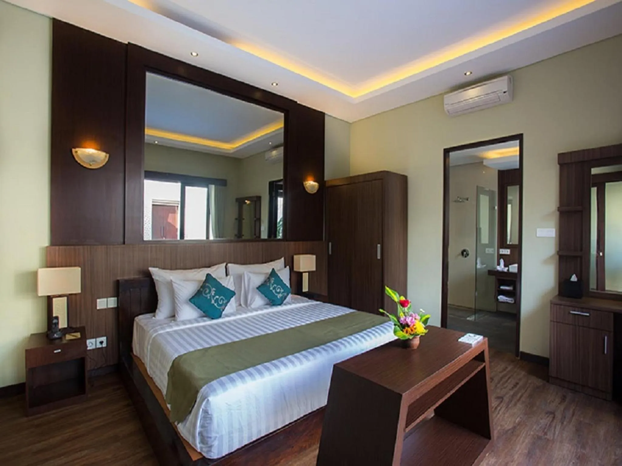 Bedroom, Bed in Buana Bali Villas & Spa
