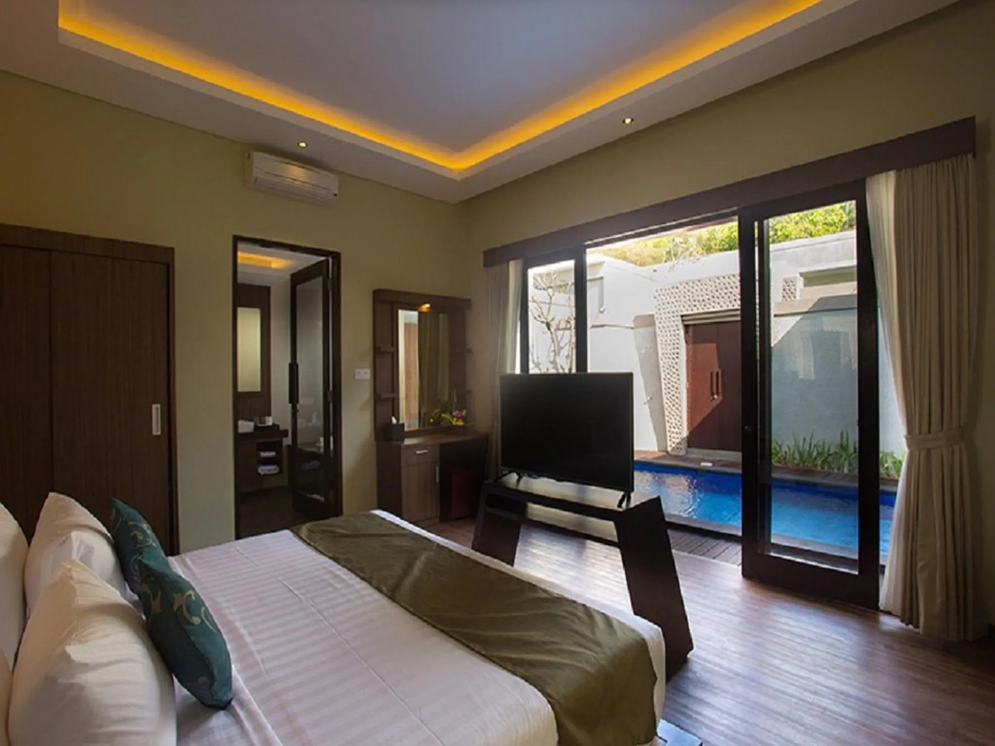 Bedroom, Bed in Buana Bali Villas & Spa