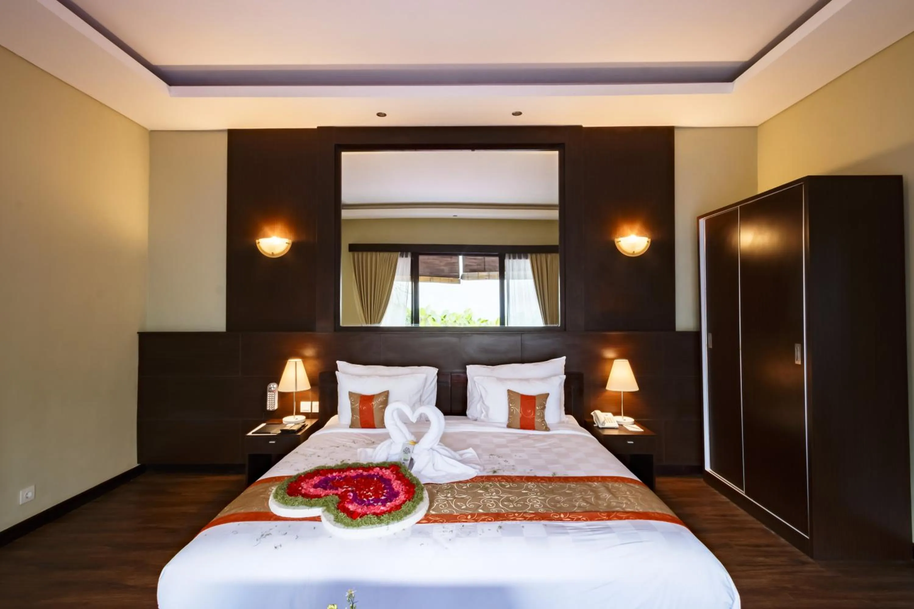 Decorative detail, Bed in Buana Bali Villas & Spa