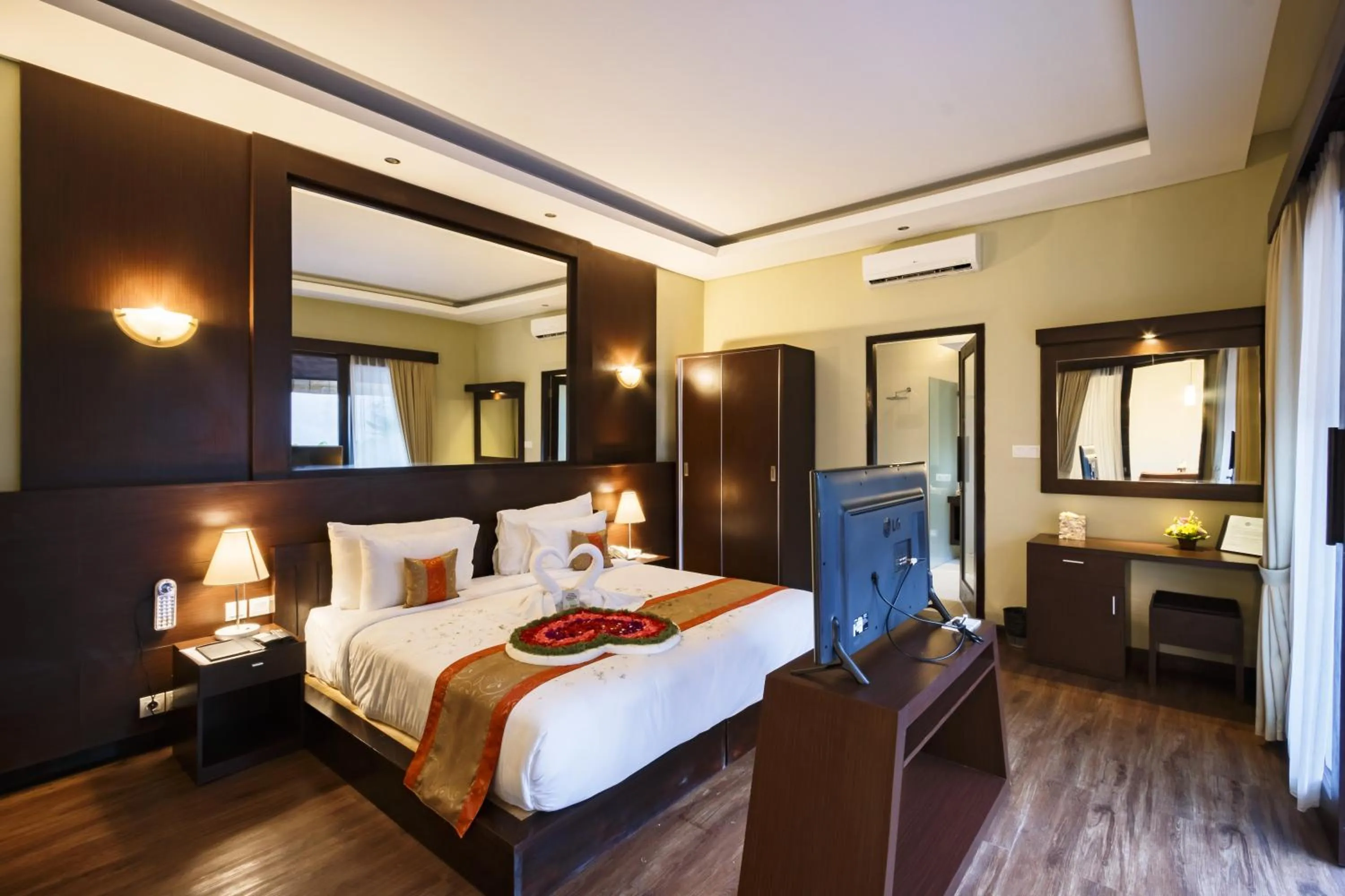 Decorative detail, Bed in Buana Bali Villas & Spa