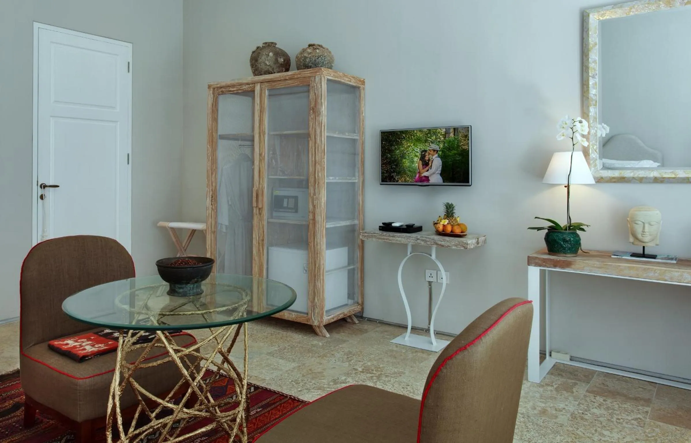 Seating area in Room & Vespa 4 - Central Seminyak Near Beach