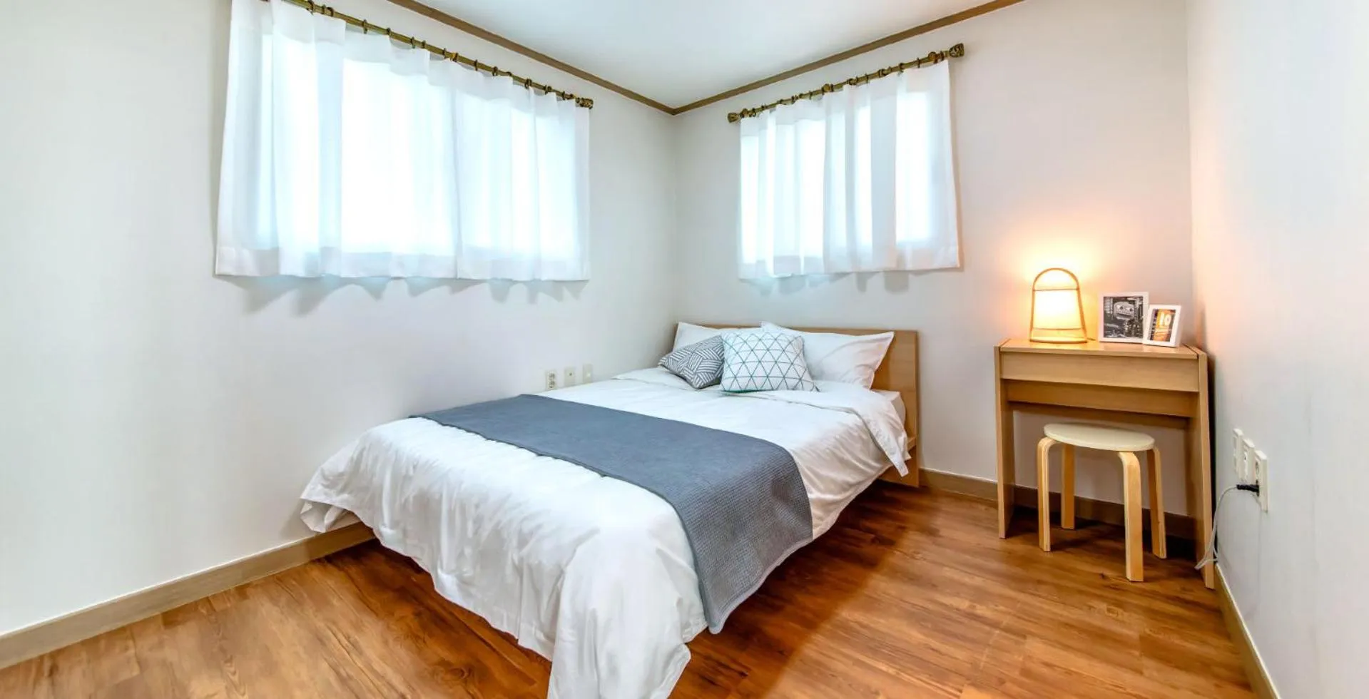 Bedroom, Bed in Boreum Pension