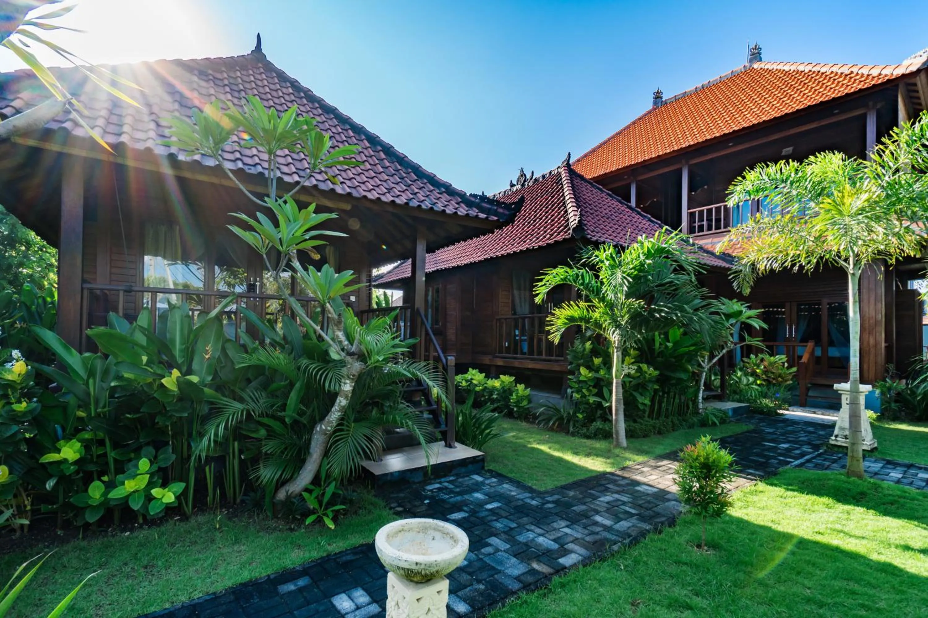 Balcony/Terrace in The Cozy Villas Lembongan