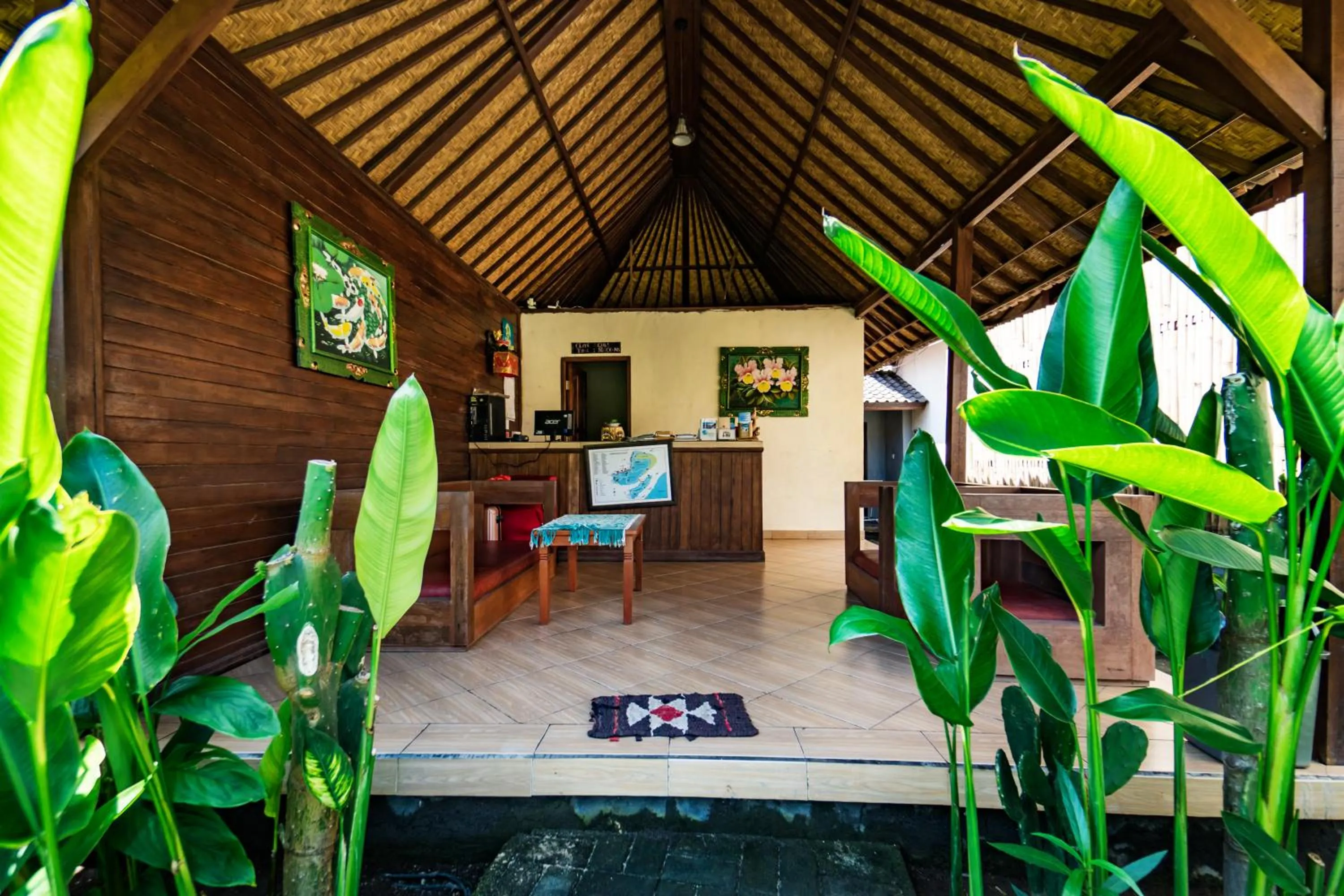 Lobby or reception in The Cozy Villas Lembongan