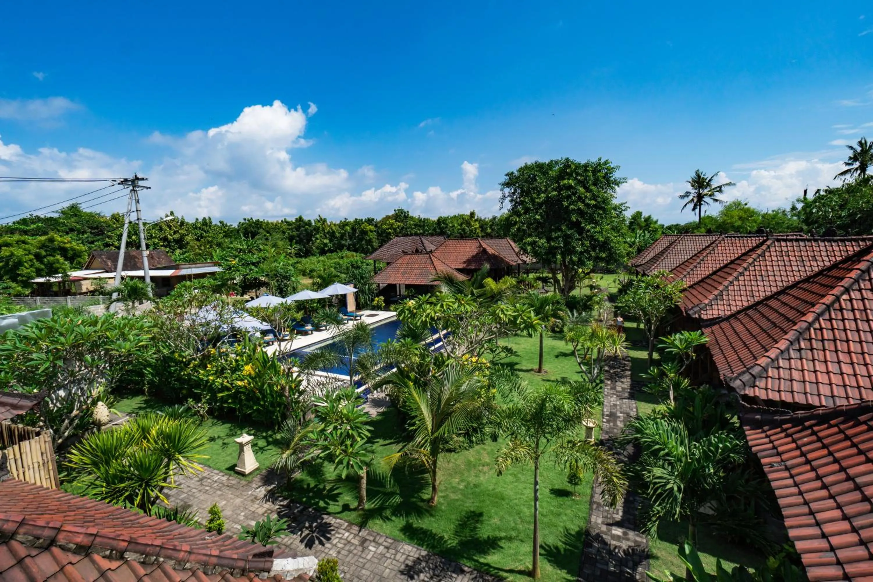 Swimming pool in The Cozy Villas Lembongan