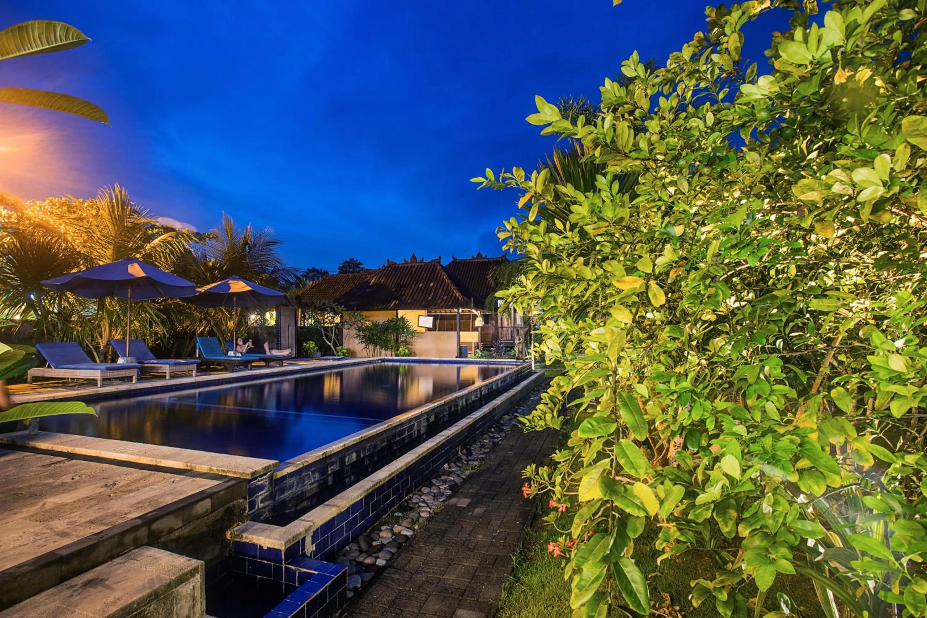 Swimming pool in The Cozy Villas Lembongan