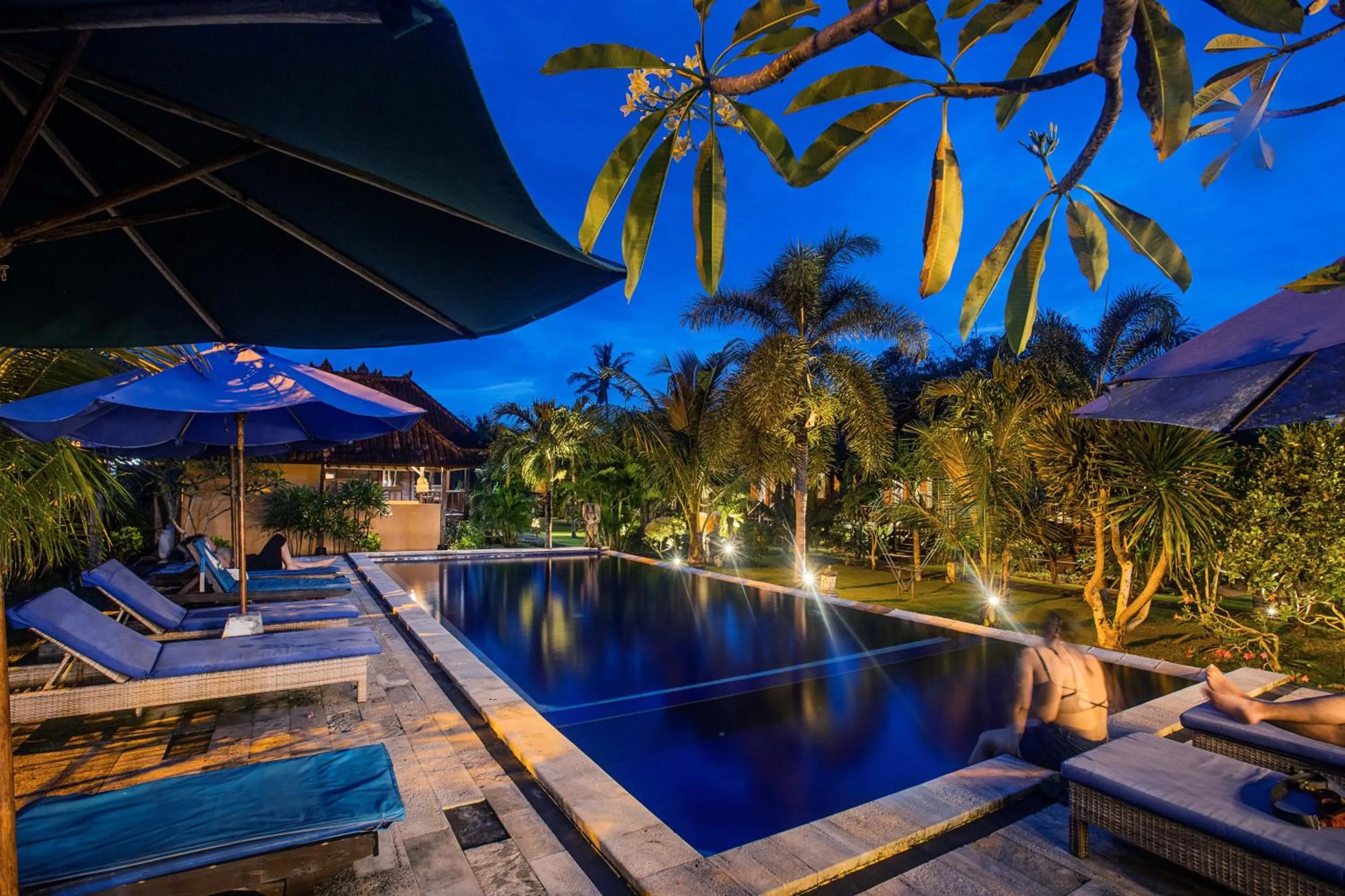 Swimming pool in The Cozy Villas Lembongan