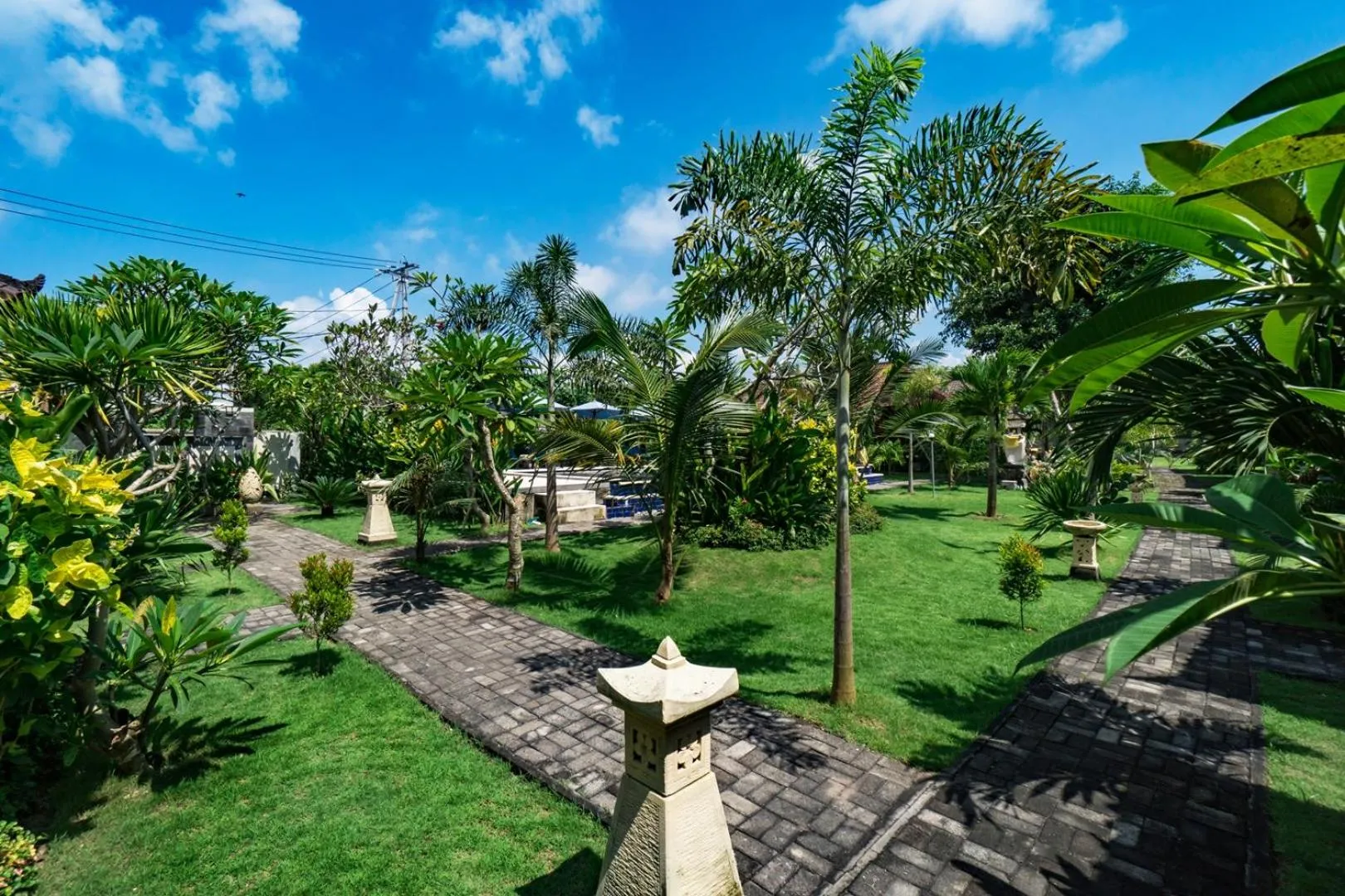 Garden in The Cozy Villas Lembongan
