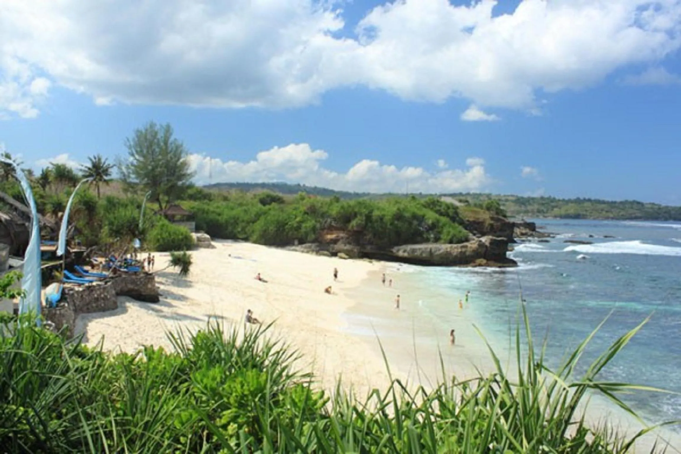 Beach in The Cozy Villas Lembongan