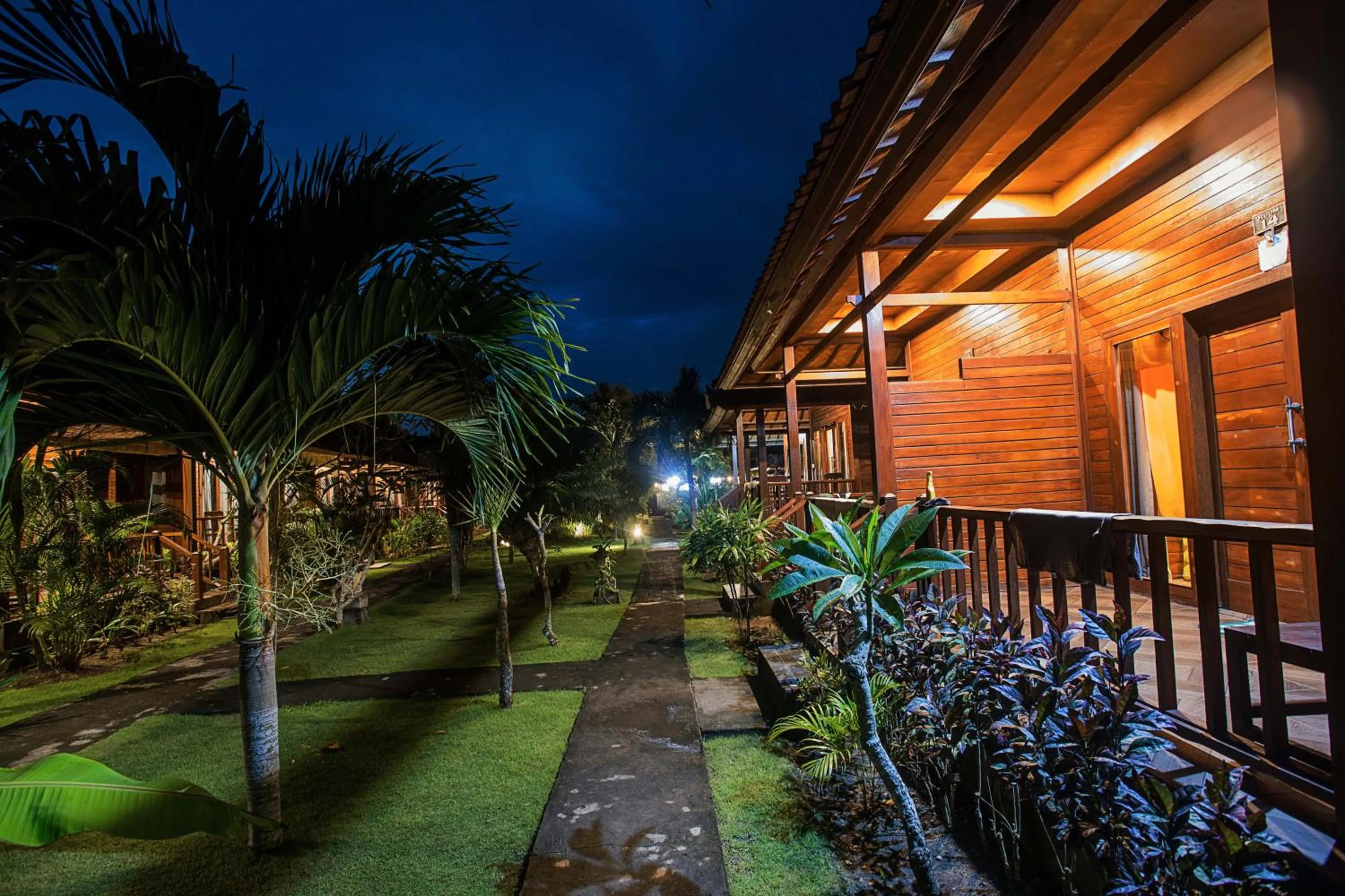 Garden in The Cozy Villas Lembongan