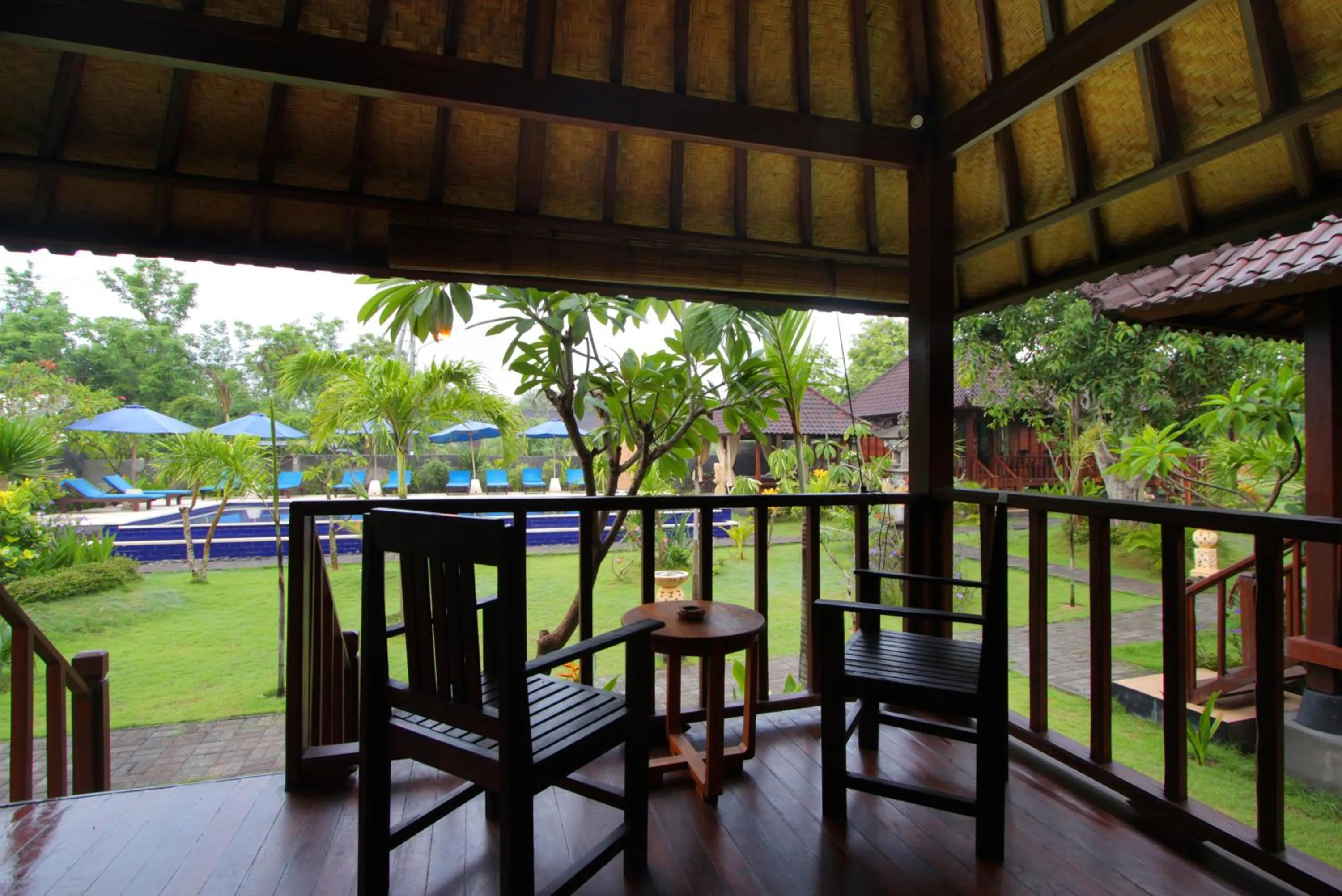 Patio in The Cozy Villas Lembongan