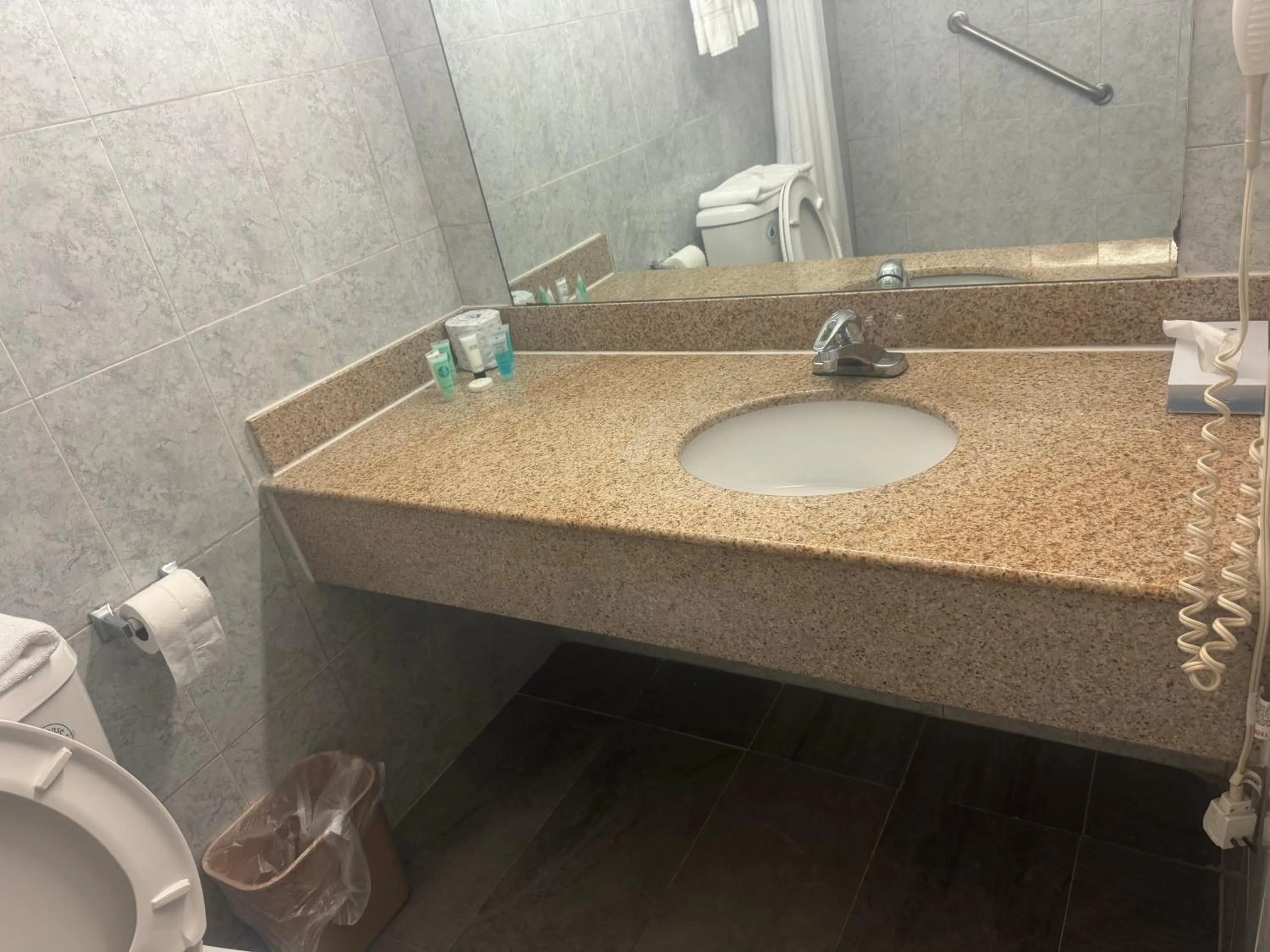 Bathroom in Hiltop Hotel