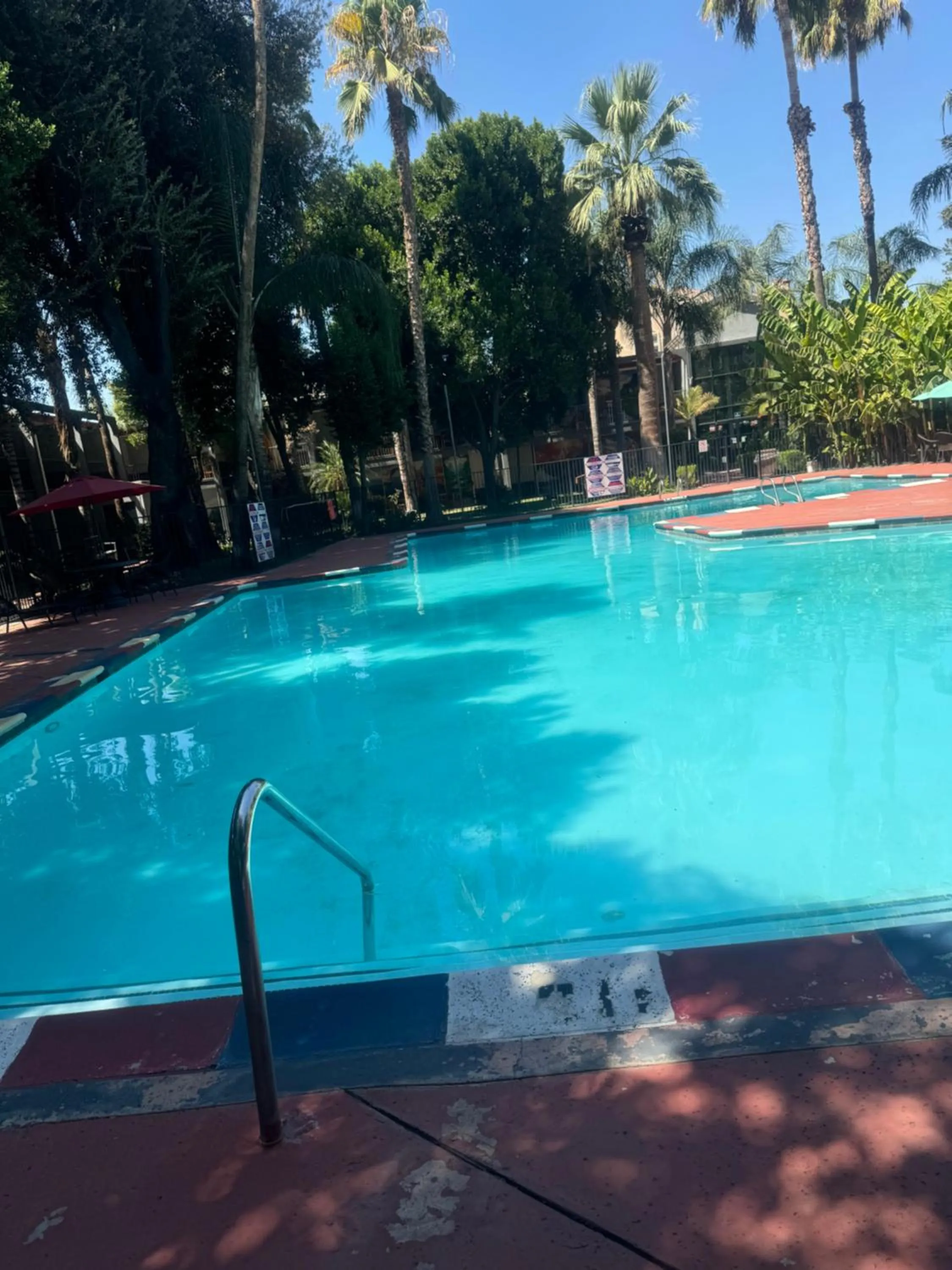 Swimming pool in Hiltop Hotel