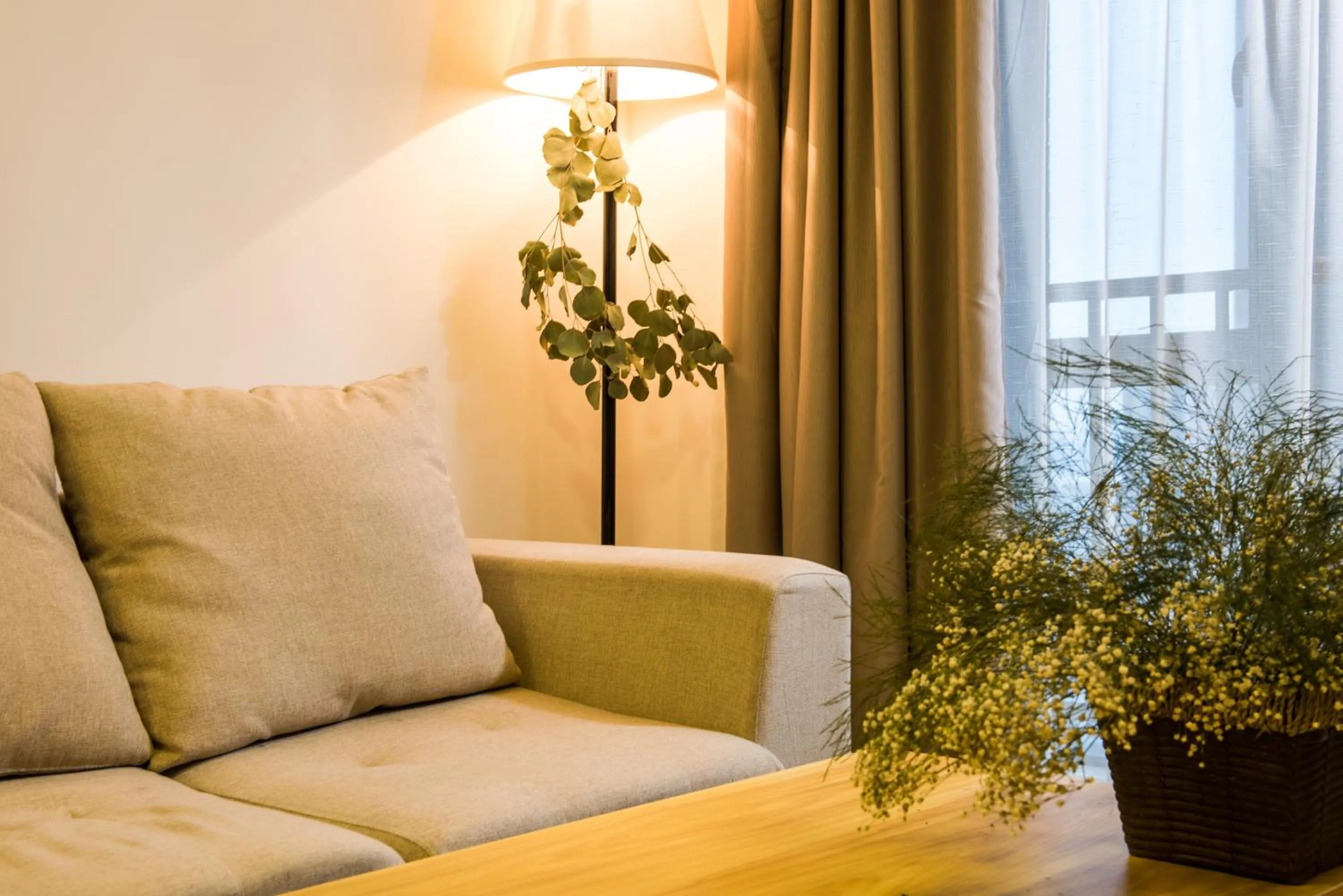 Living room in Xizhengjia Apartment Hotel Pazhou Complex