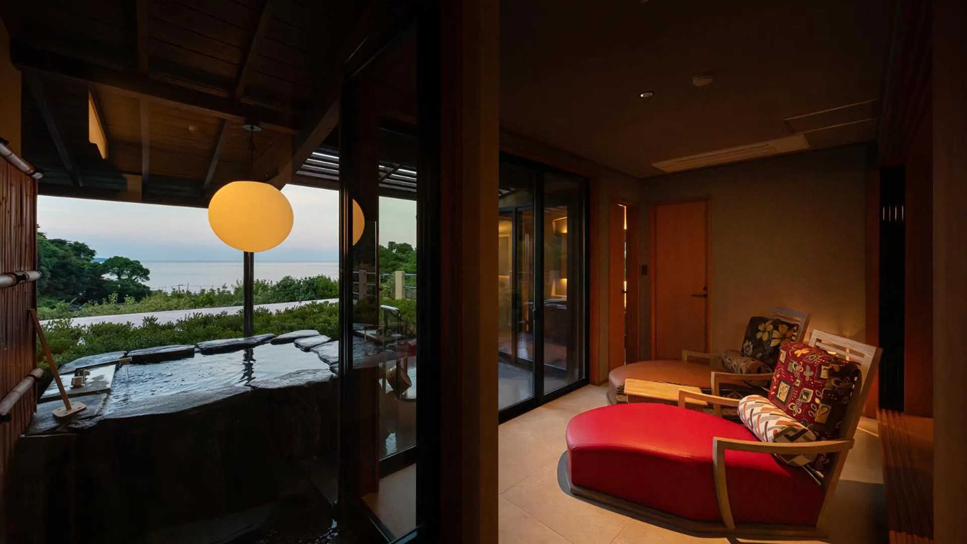 Seating area, Bed in Isaribi (No Children)