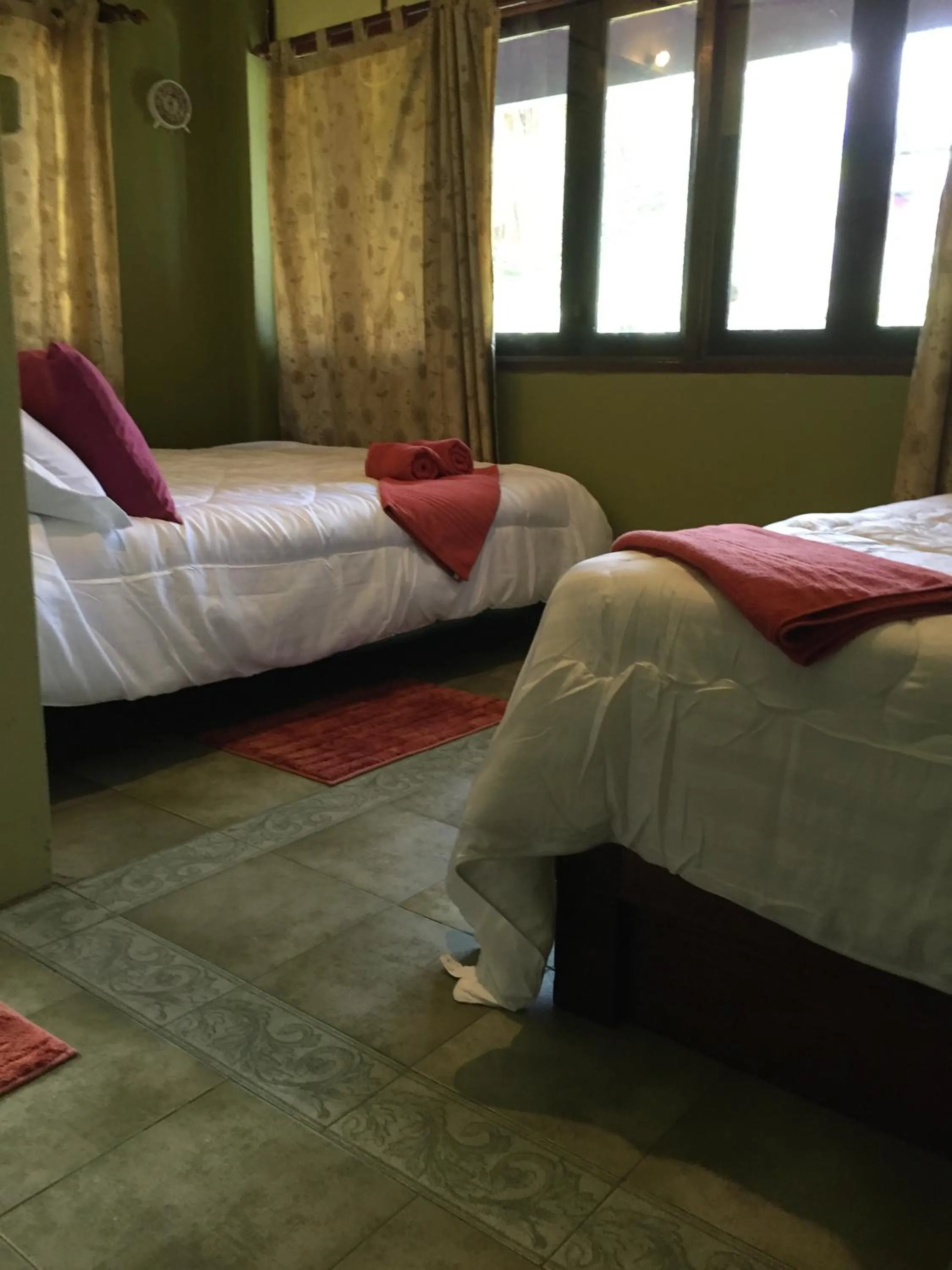 Bed in Shanti Lodge