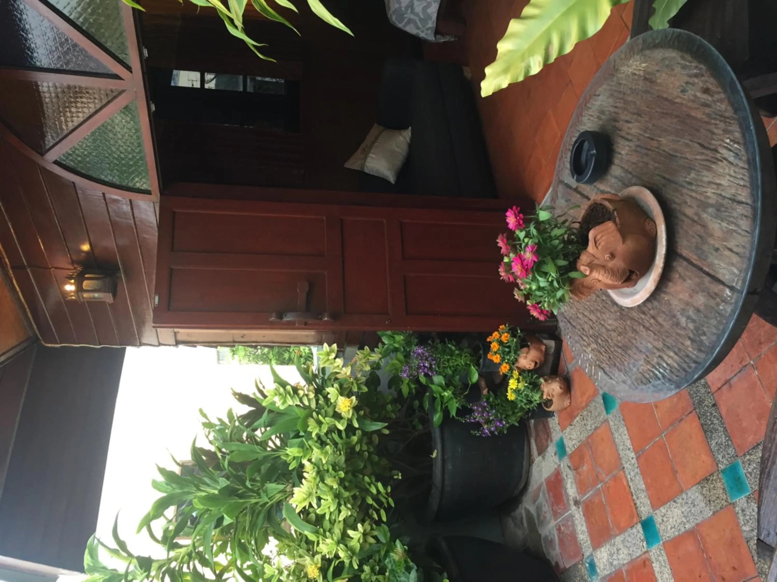 Garden in Shanti Lodge