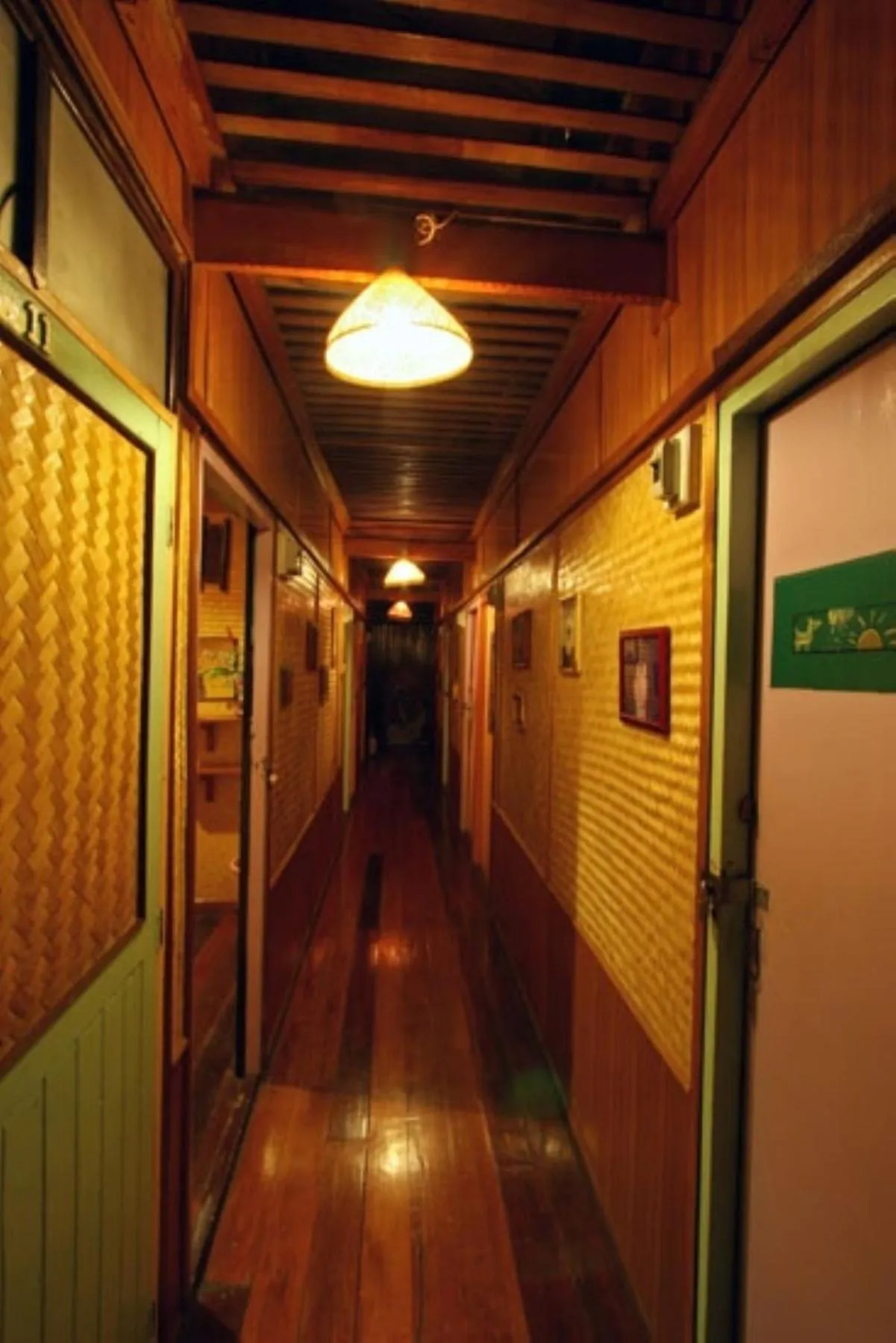 Decorative detail in Shanti Lodge