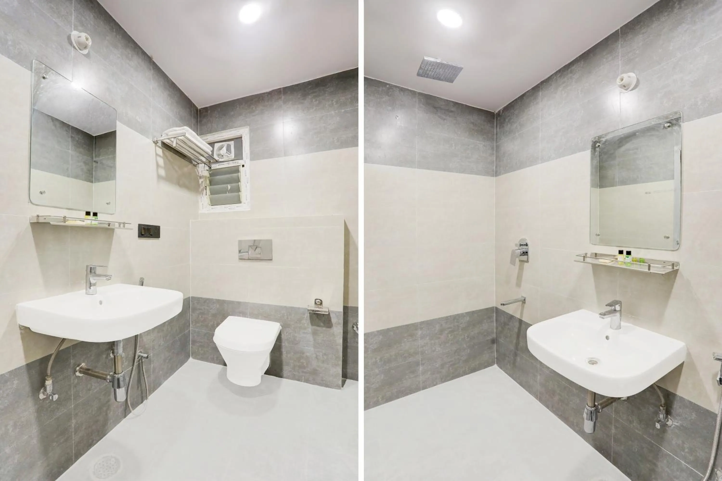 Bathroom in Super Townhouse Oak AIIMS Walmi Govindpur
