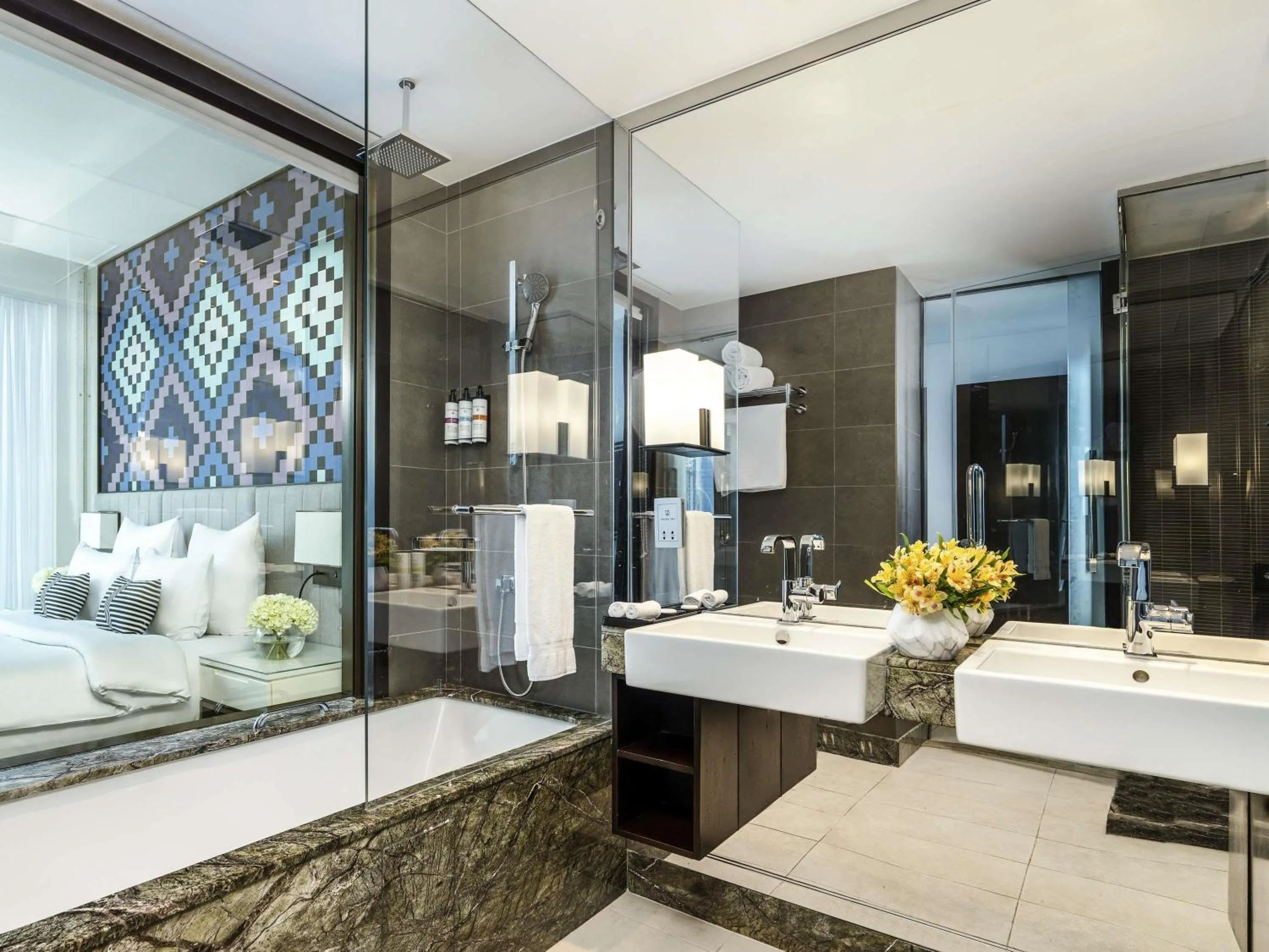 Bedroom in Pullman Dubai Downtown