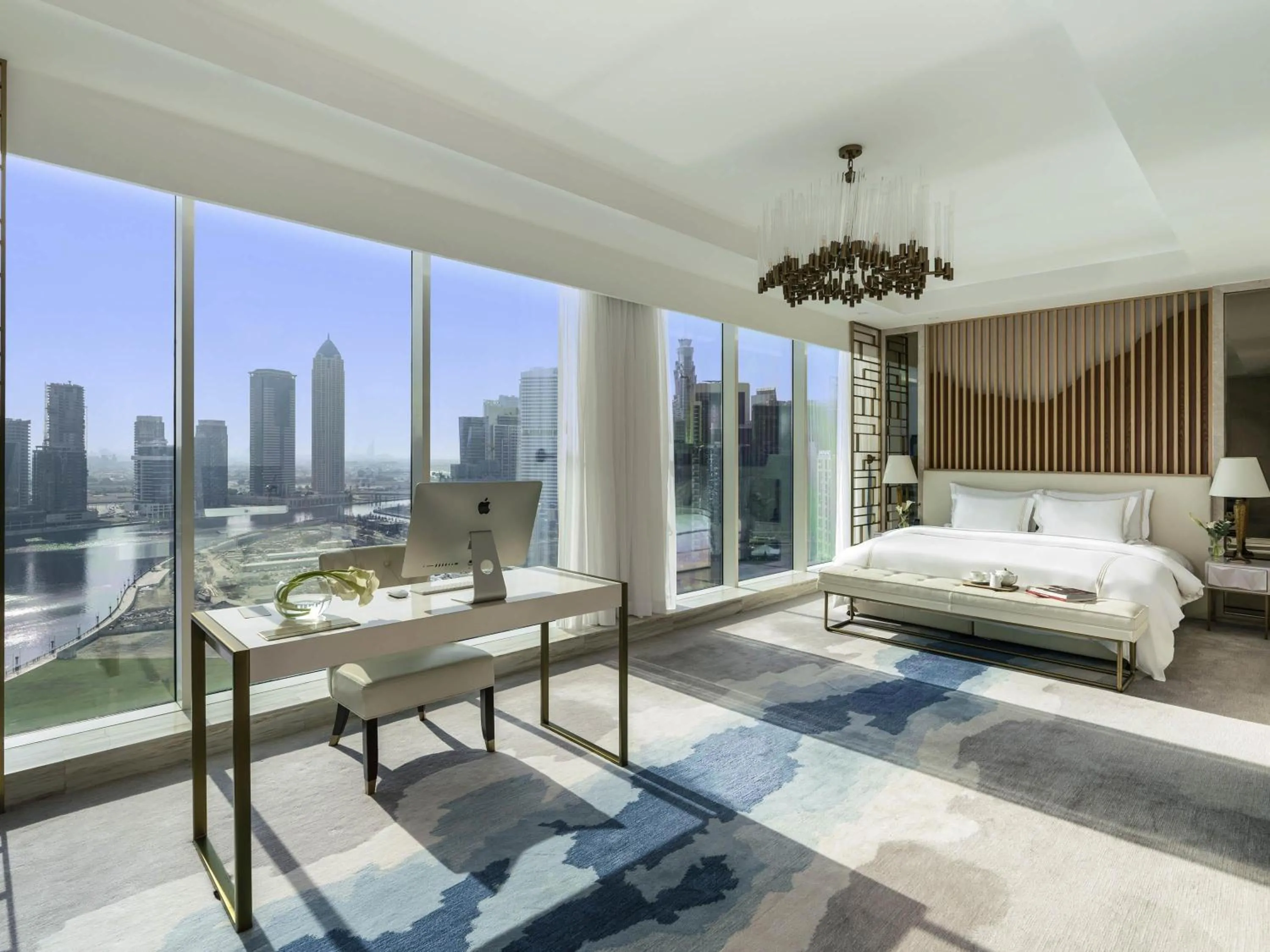 Bedroom, Bed in Pullman Dubai Downtown