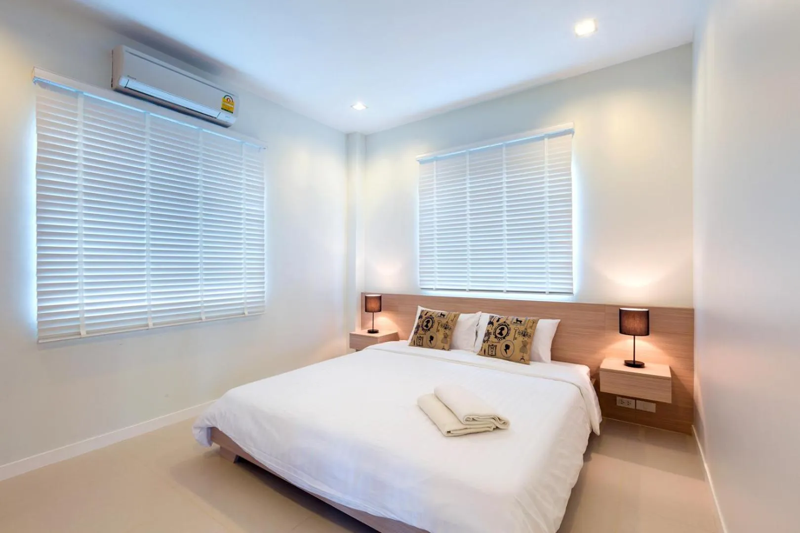 Bedroom, Bed in Sivana Gardens Villas Hua-Hin