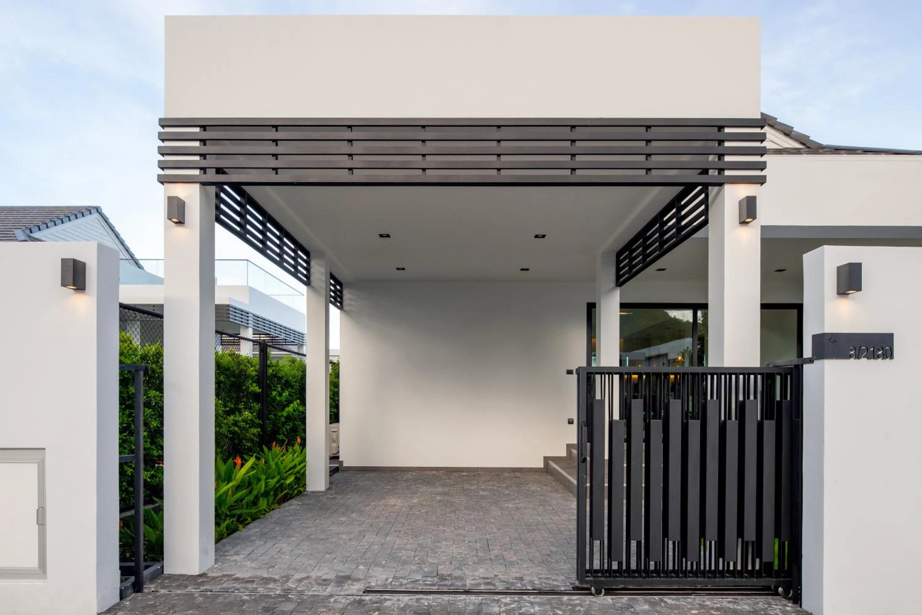 Facade/entrance in Sivana Gardens Villas Hua-Hin
