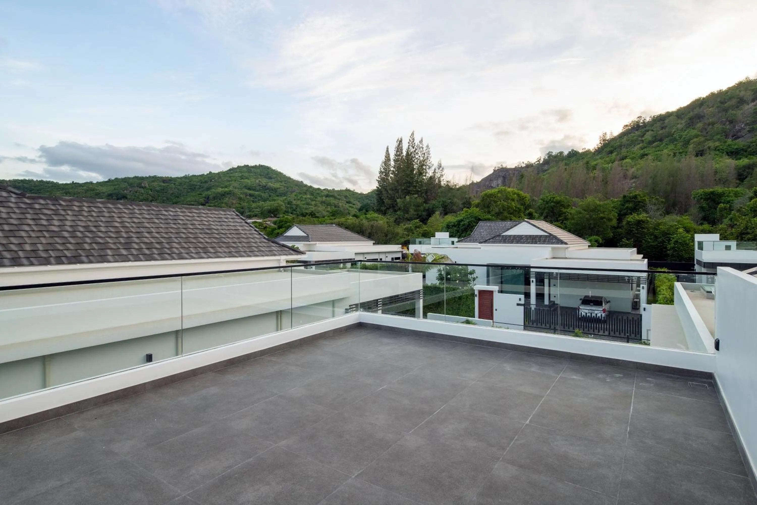 City view in Sivana Gardens Villas Hua-Hin