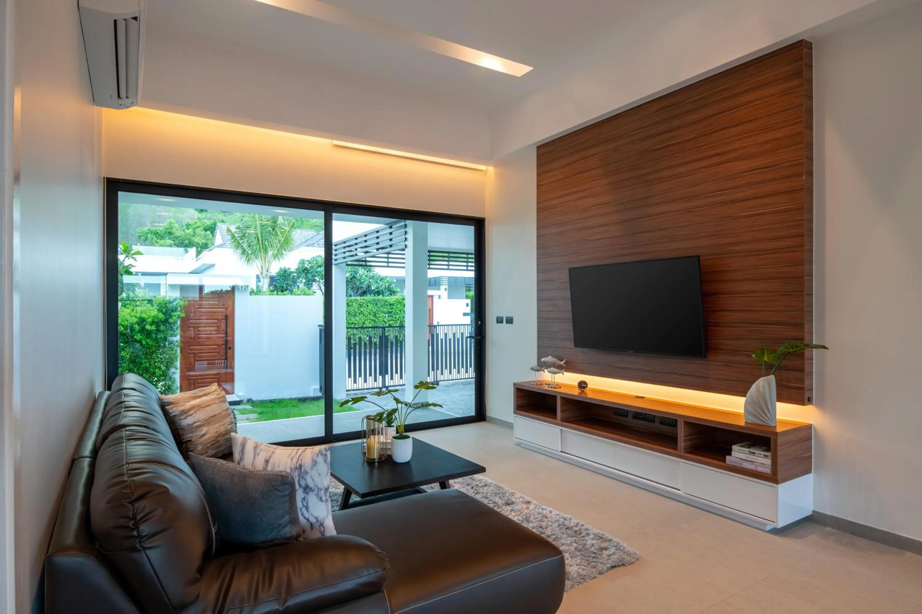 Living room in Sivana Gardens Villas Hua-Hin