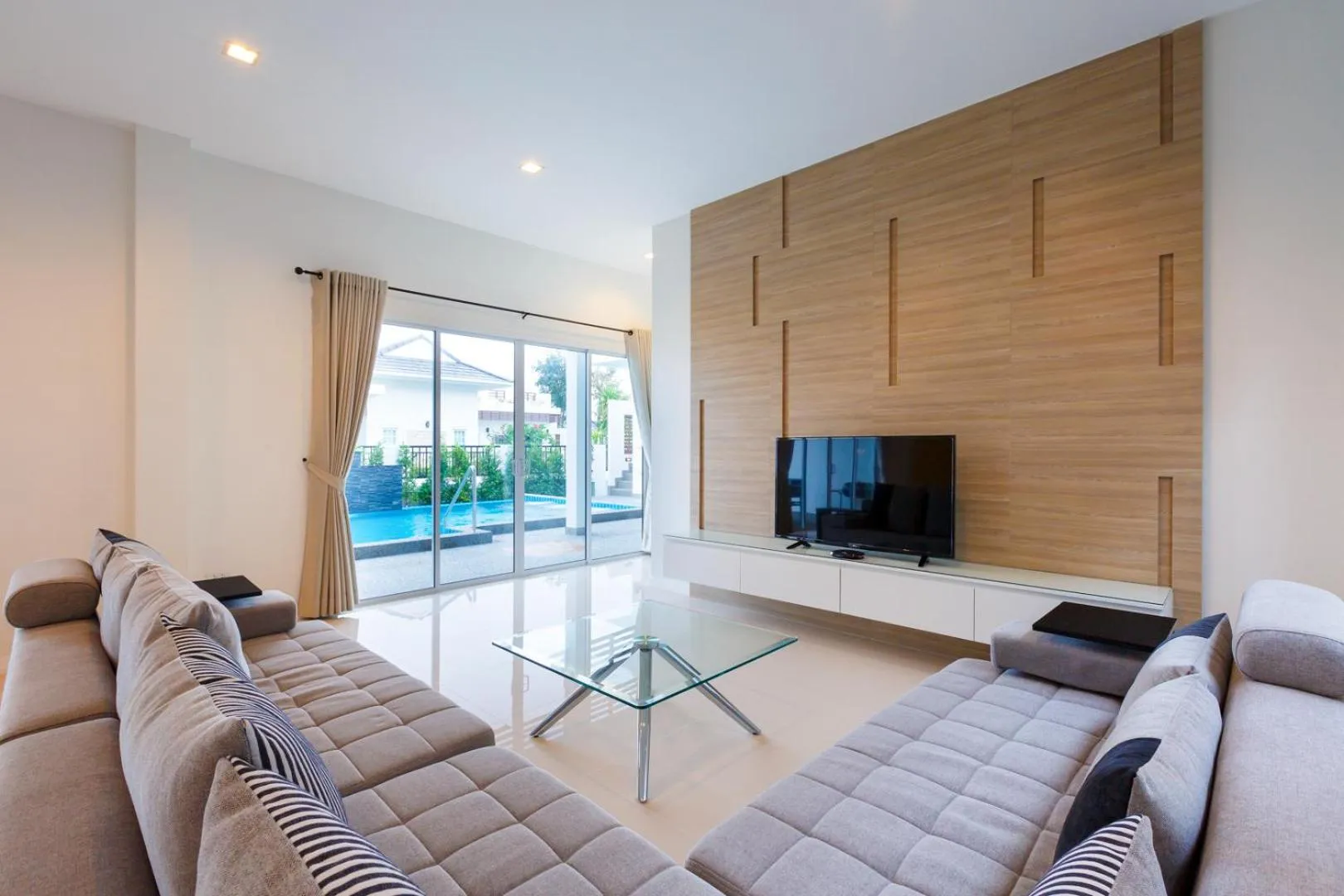 Seating area in Sivana Gardens Villas Hua-Hin