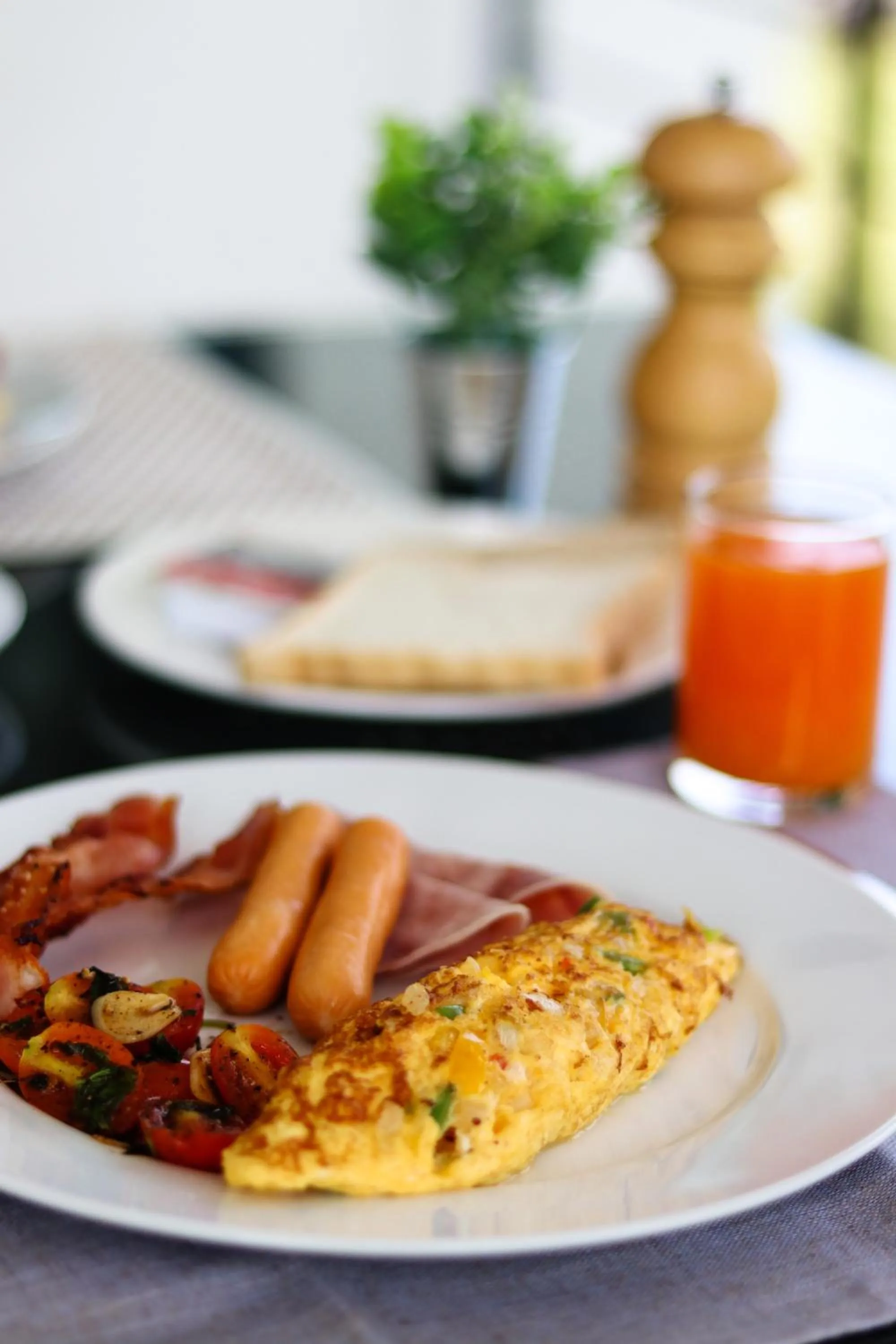 Breakfast in Sivana Gardens Villas Hua-Hin