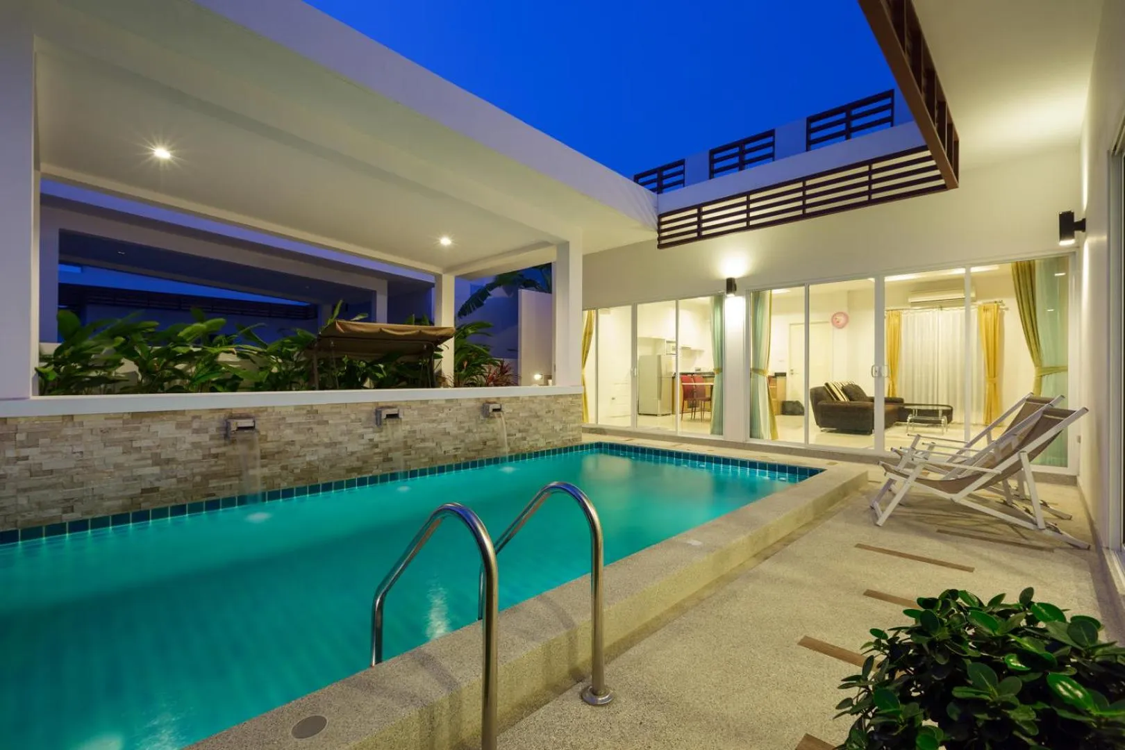 Swimming pool in Sivana Gardens Villas Hua-Hin