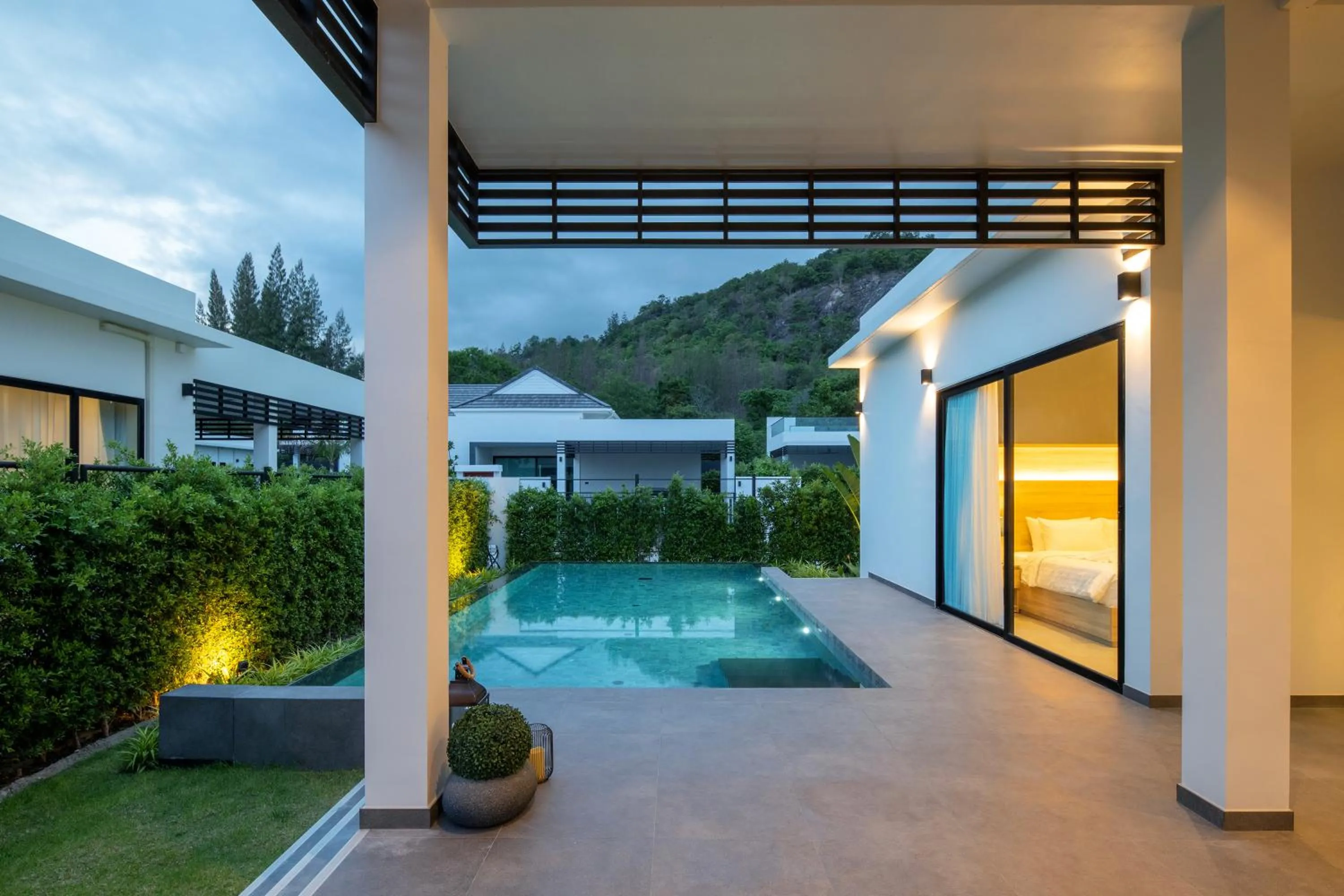Swimming pool in Sivana Gardens Villas Hua-Hin