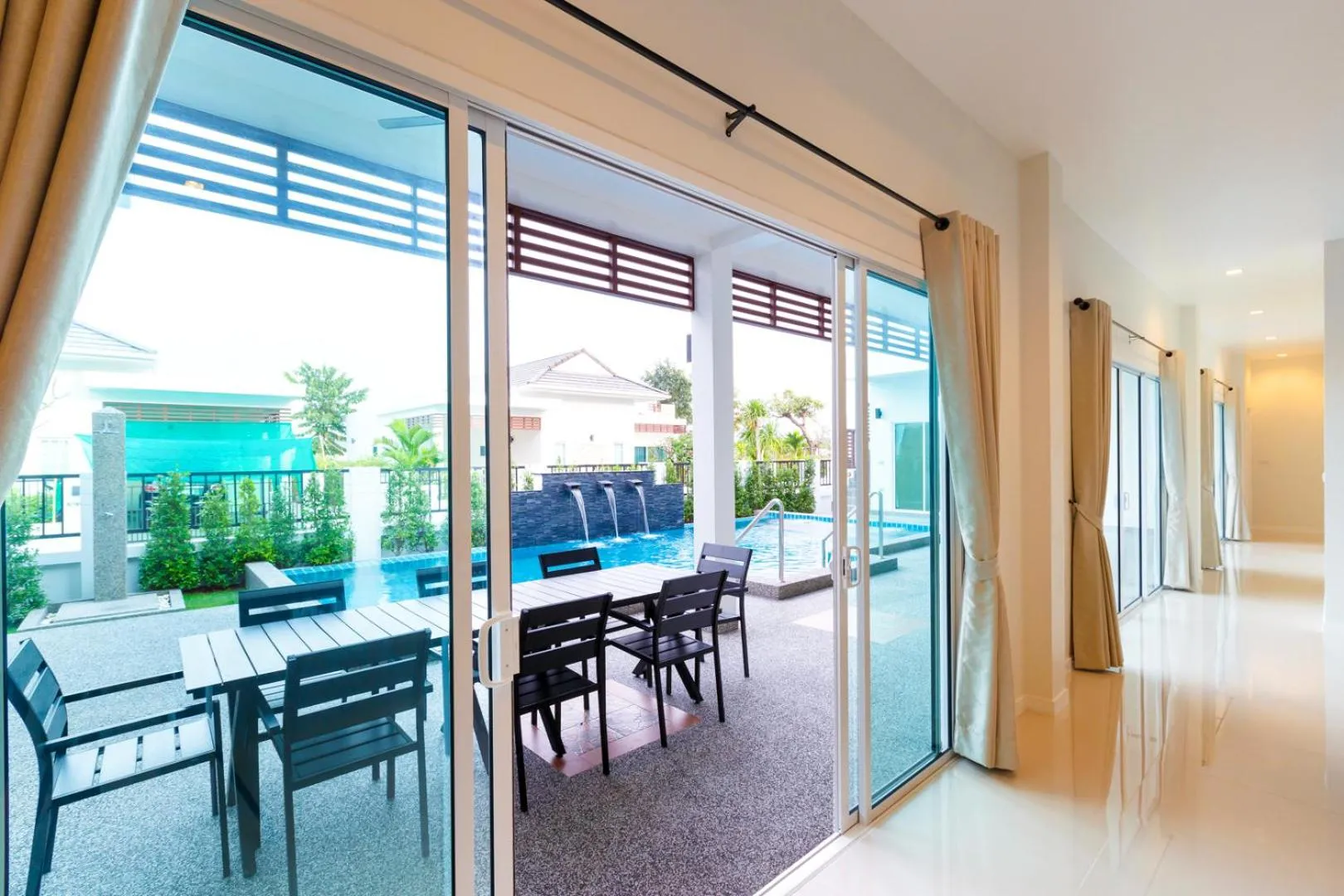 Balcony/Terrace in Sivana Gardens Villas Hua-Hin