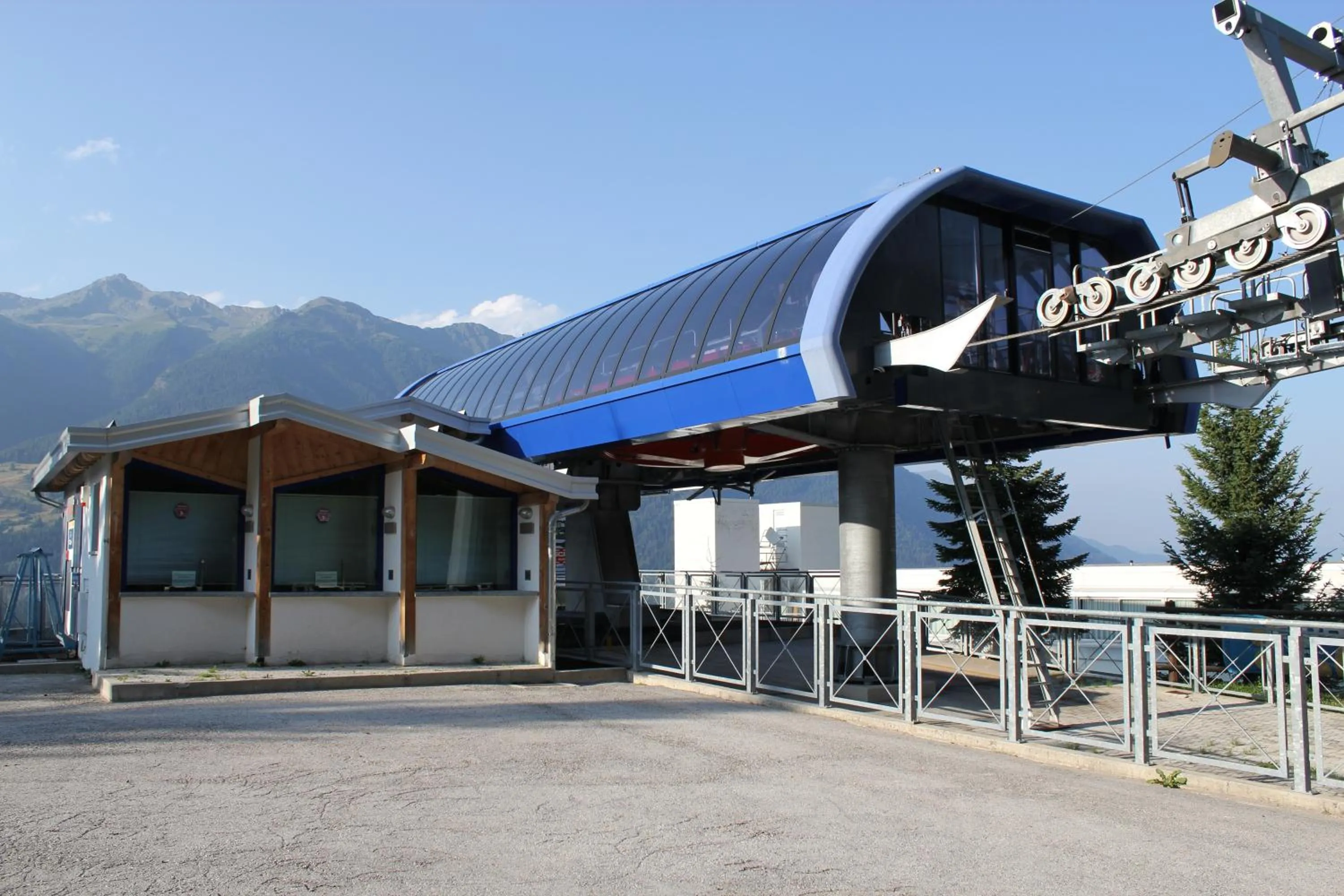 Area and facilities in Residence Albarè