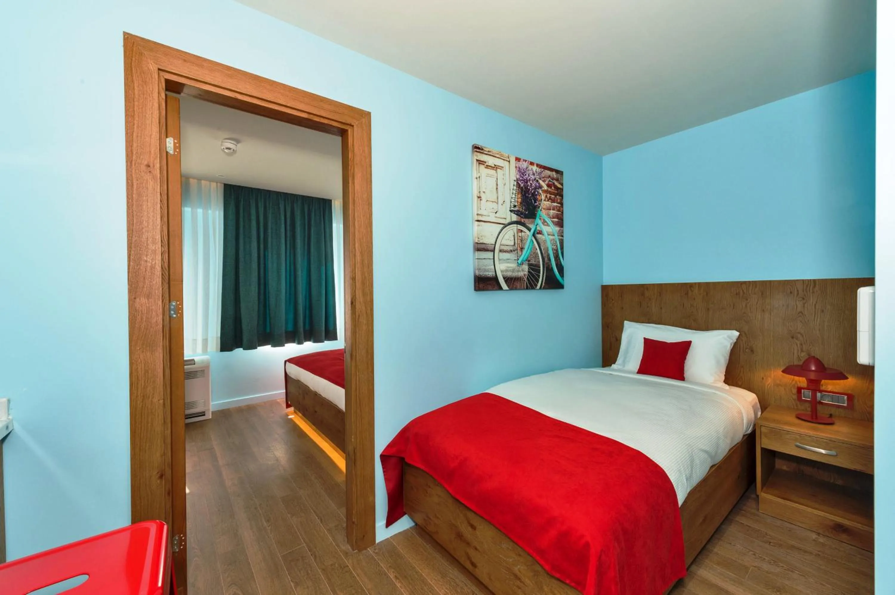 Bed in Taksim Istanbul Nis Hotel - Istiklal Street