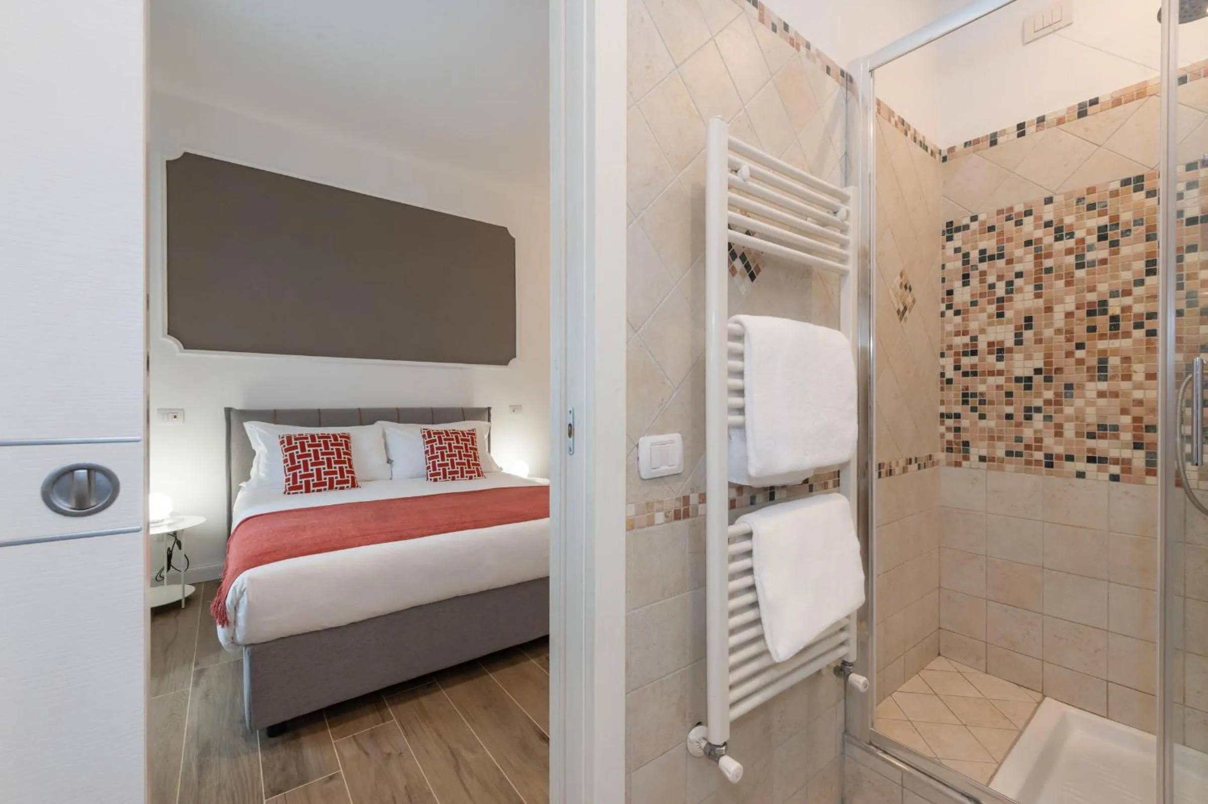 Shower, Bed in Bellitalia Vacanze