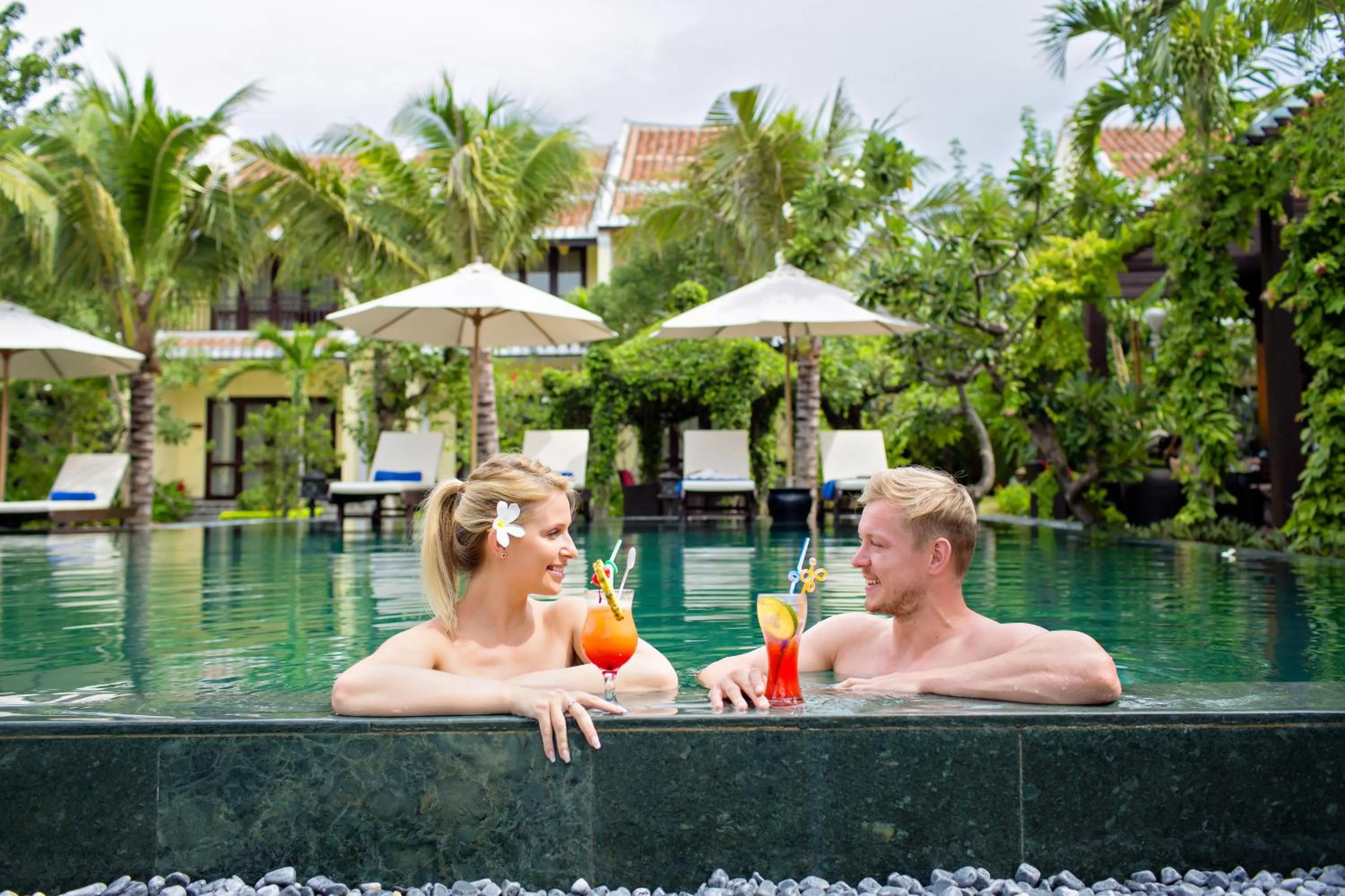 Swimming pool in Mulberry Collection Silk Village