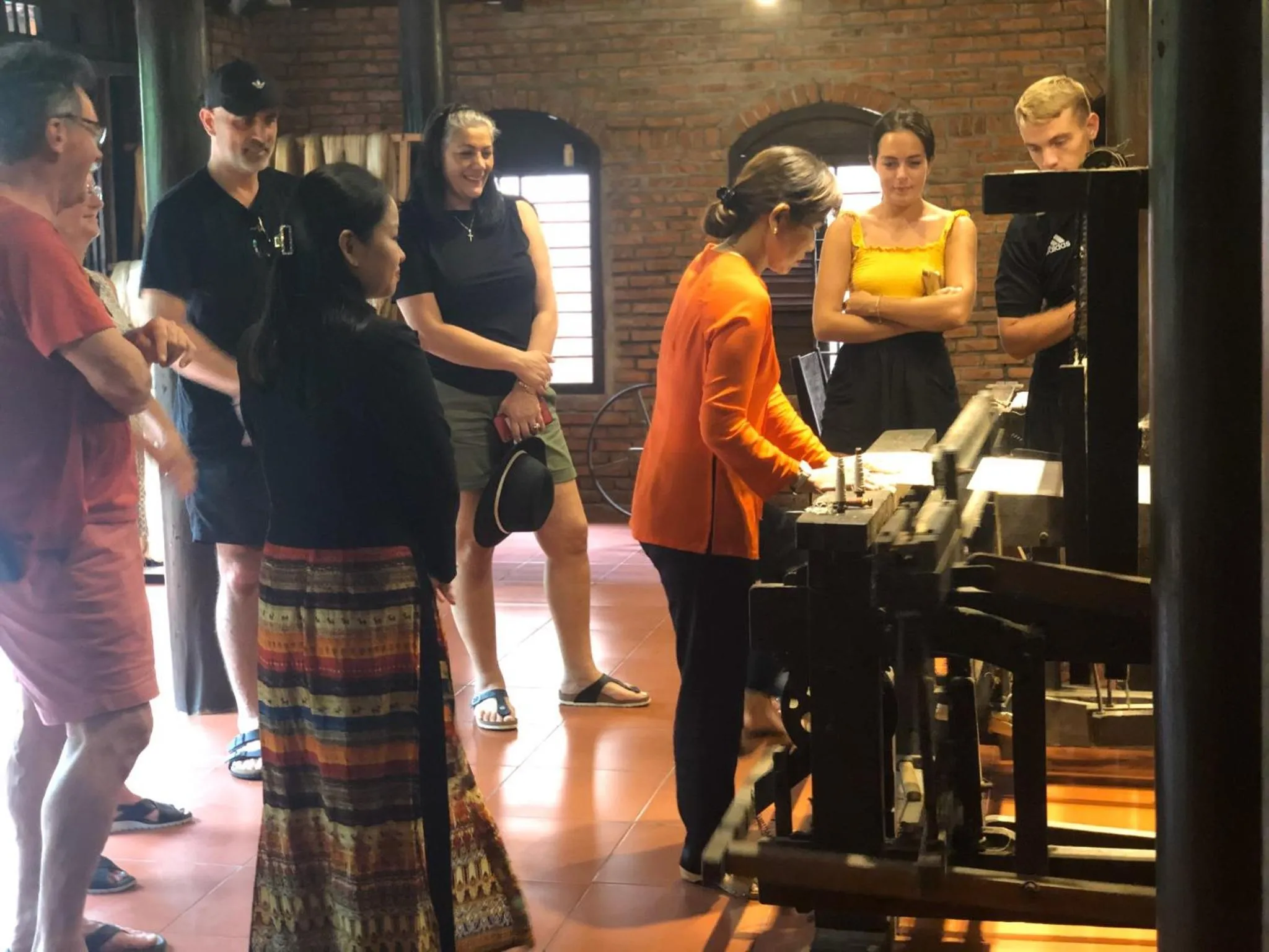 Activities in Mulberry Collection Silk Village