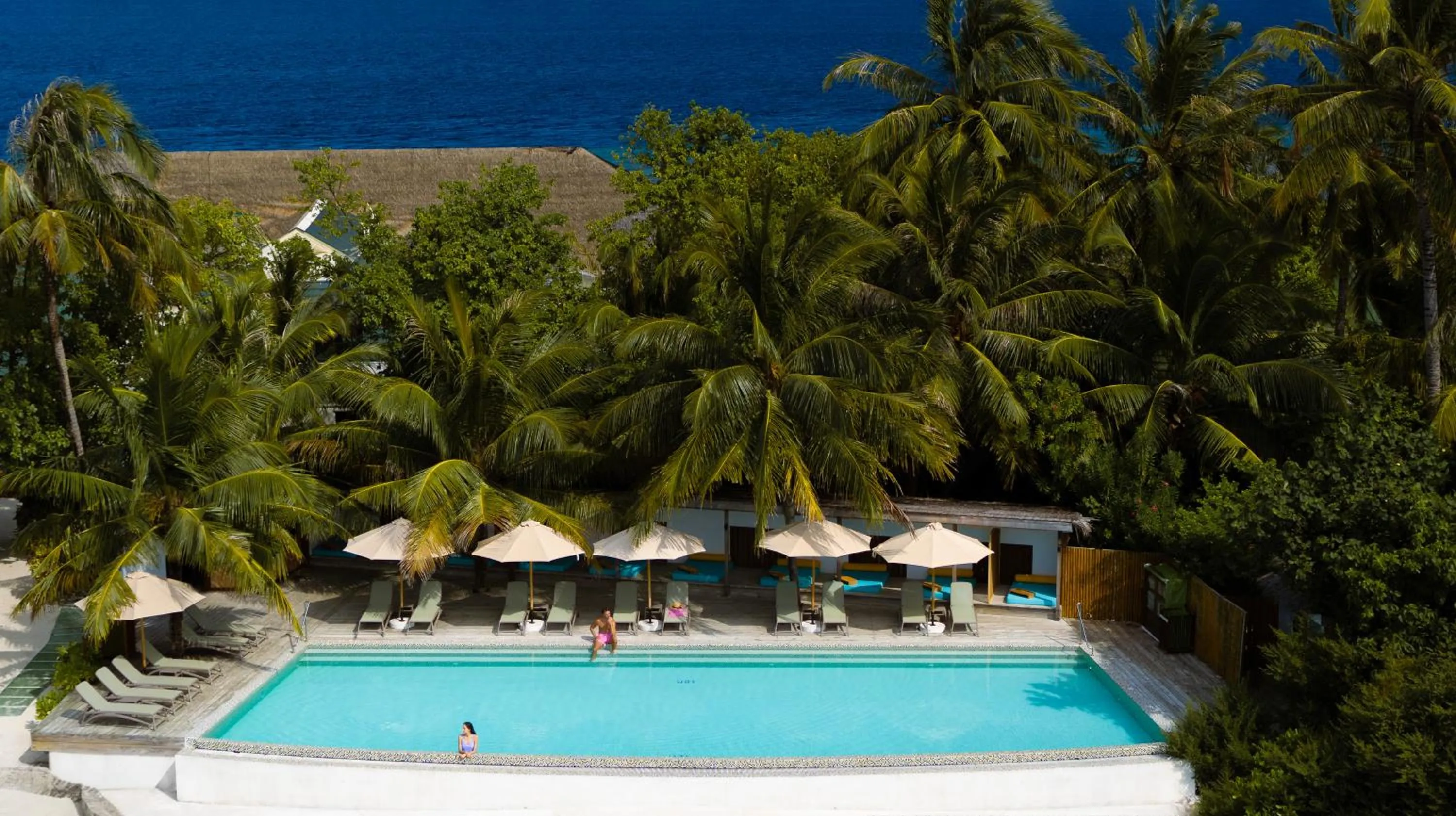 Swimming pool in OBLU NATURE Helengeli-All-Inclusive with free Transfers