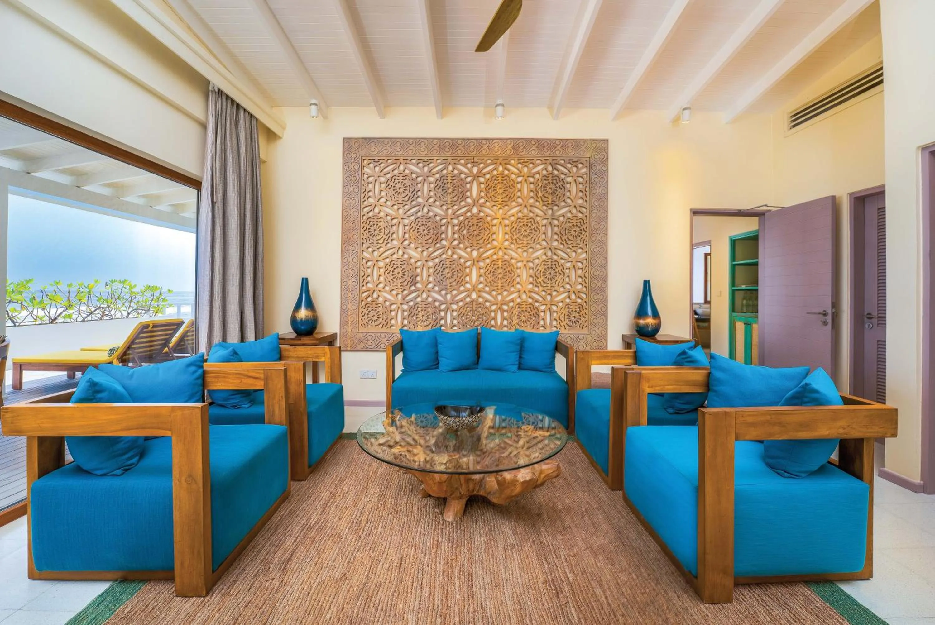 Living room in OBLU NATURE Helengeli-All-Inclusive with free Transfers